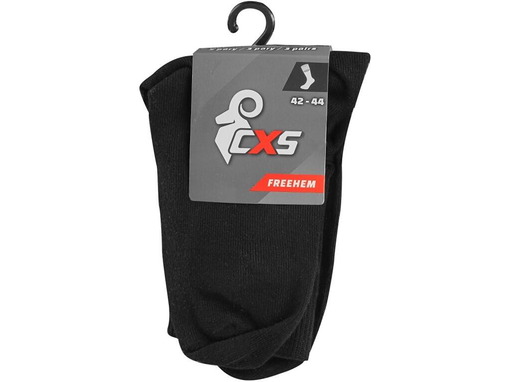 Socks CXS FREEHEM: Classic socks made from smooth knit fabric, ideal for everyday wear, work, and sports activities. The soft and flexible cuff ensures maximum comfort throughout…