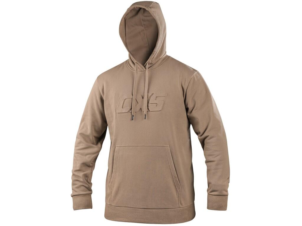 Sweatshirt CXS ALTON: Men’s sweatshirt with an embossed CXS logo and a kangaroo pocket. The hood can be adjusted with a drawstring, and the waist and cuffs are finished with a rib…