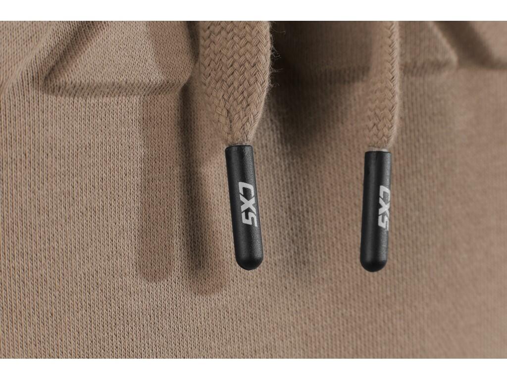 Sweatshirt CXS ALTON: Men’s sweatshirt with an embossed CXS logo and a kangaroo pocket. The hood can be adjusted with a drawstring, and the waist and cuffs are finished with a rib…