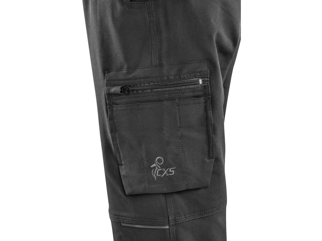 Trousers CXS VENATOR JOGGER: Men’s jogger pants in a modern slim-fit cut, suitable for both work and leisure. Made from 4-way stretch fabric, they adapt to every movement thanks t…