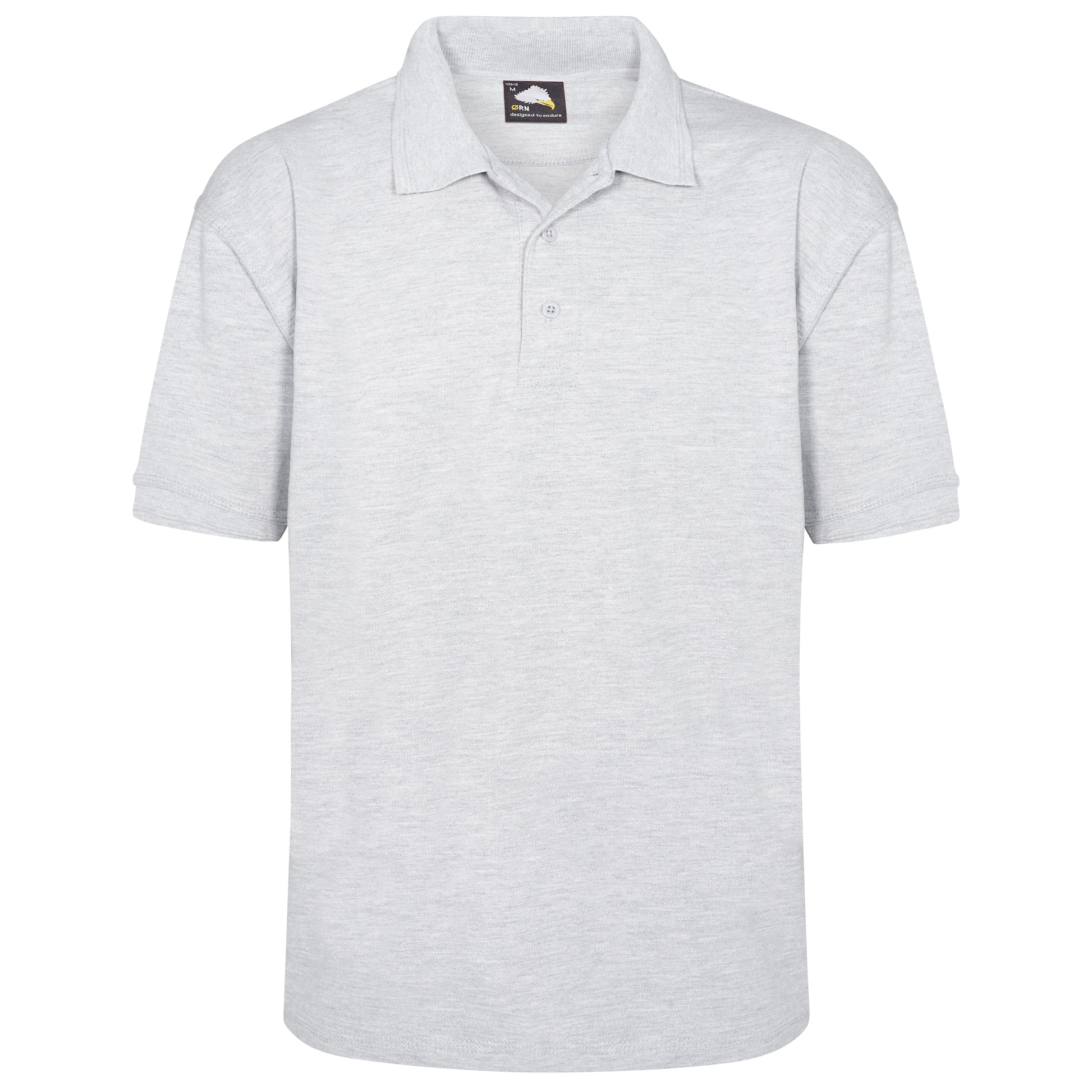 Eagle Poloshirt Ash Front