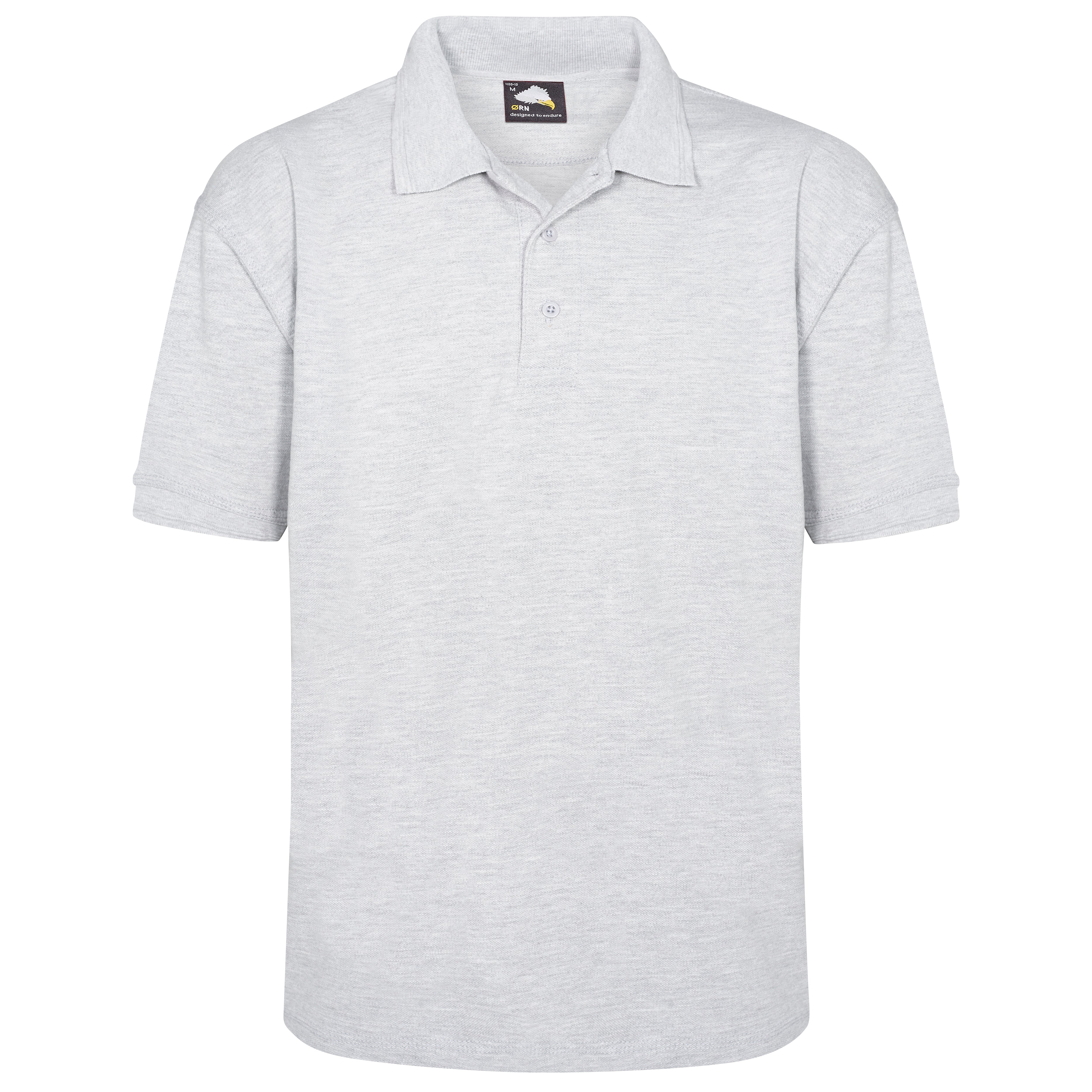 Eagle Poloshirt Ash Front