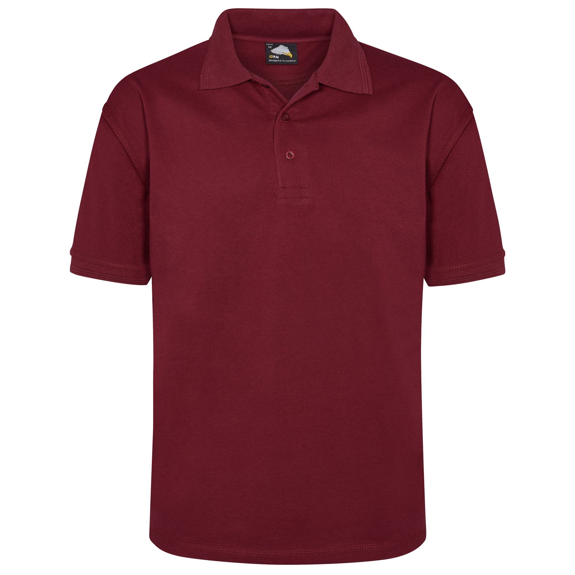 Eagle Poloshirt Burgundy Front