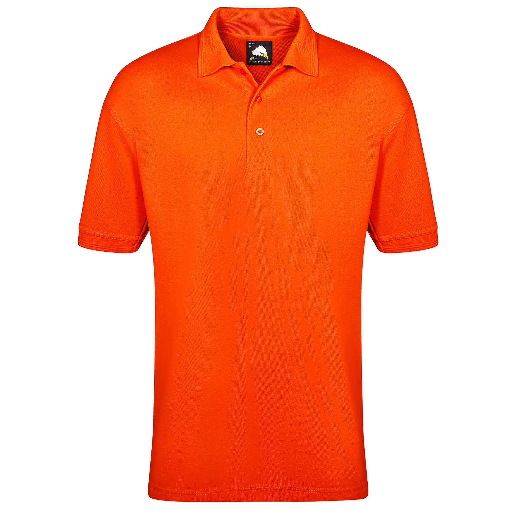 Eagle Poloshirt Orange Front