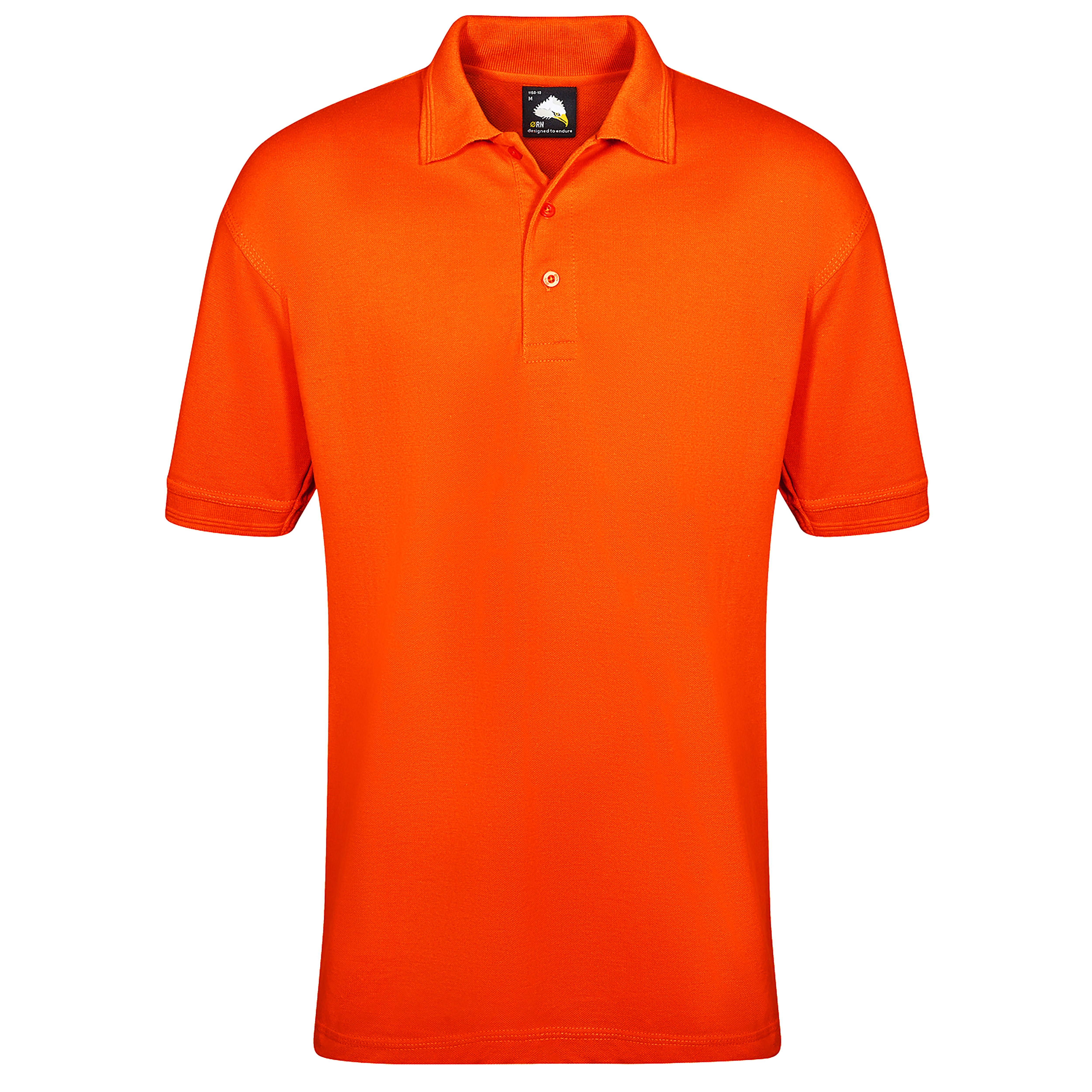 Eagle Poloshirt Orange Front