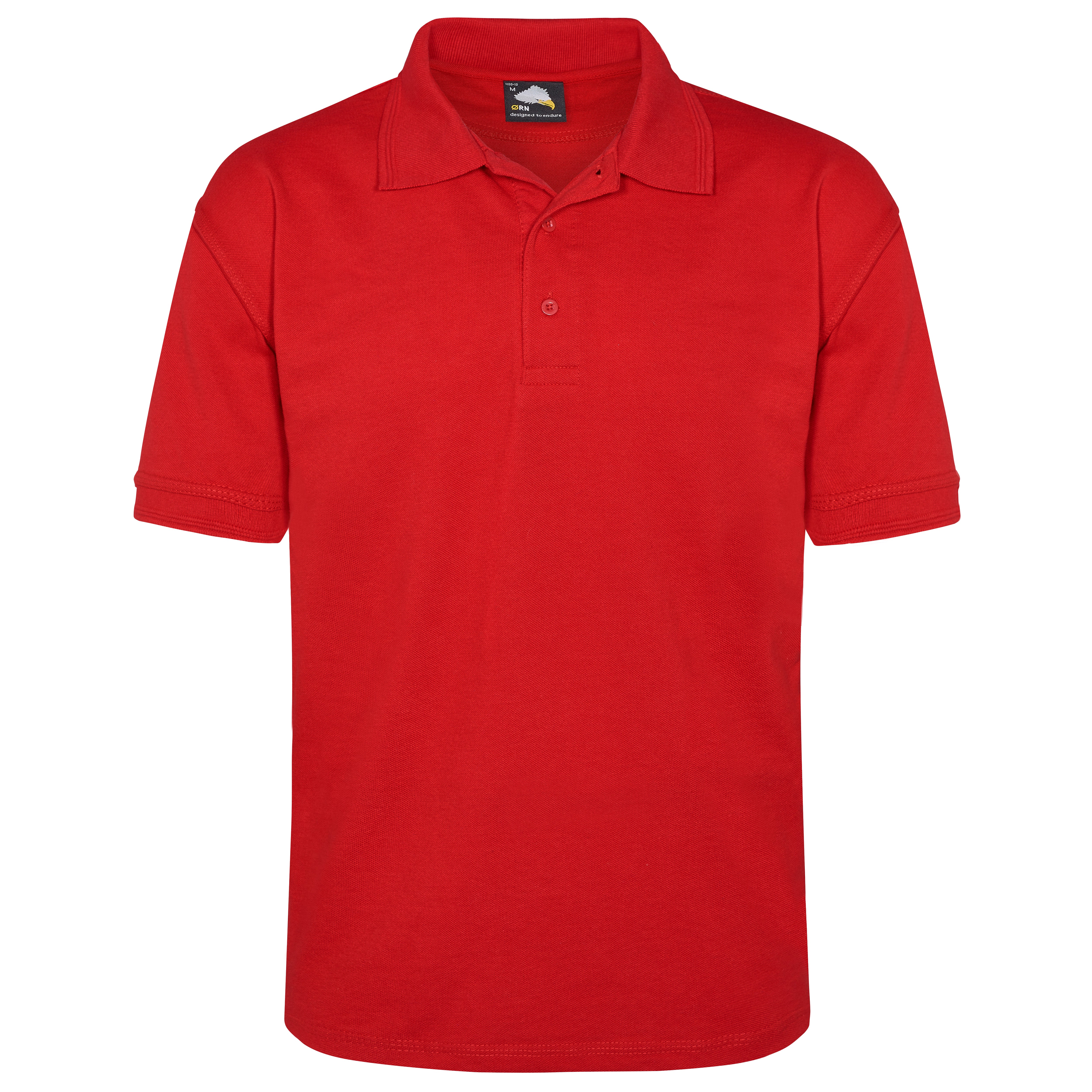 Eagle Poloshirt Red Front