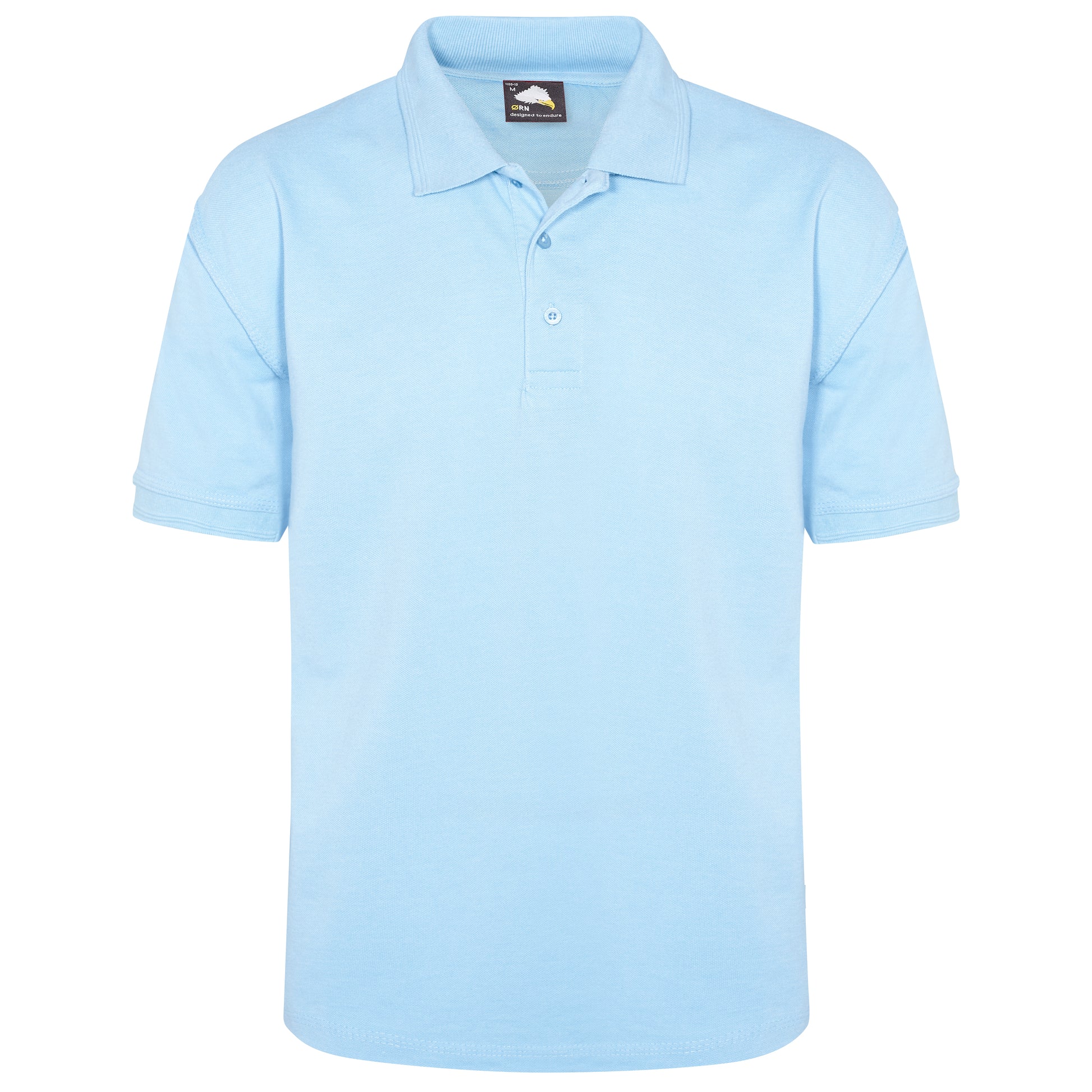 Eagle Poloshirt Sky Front