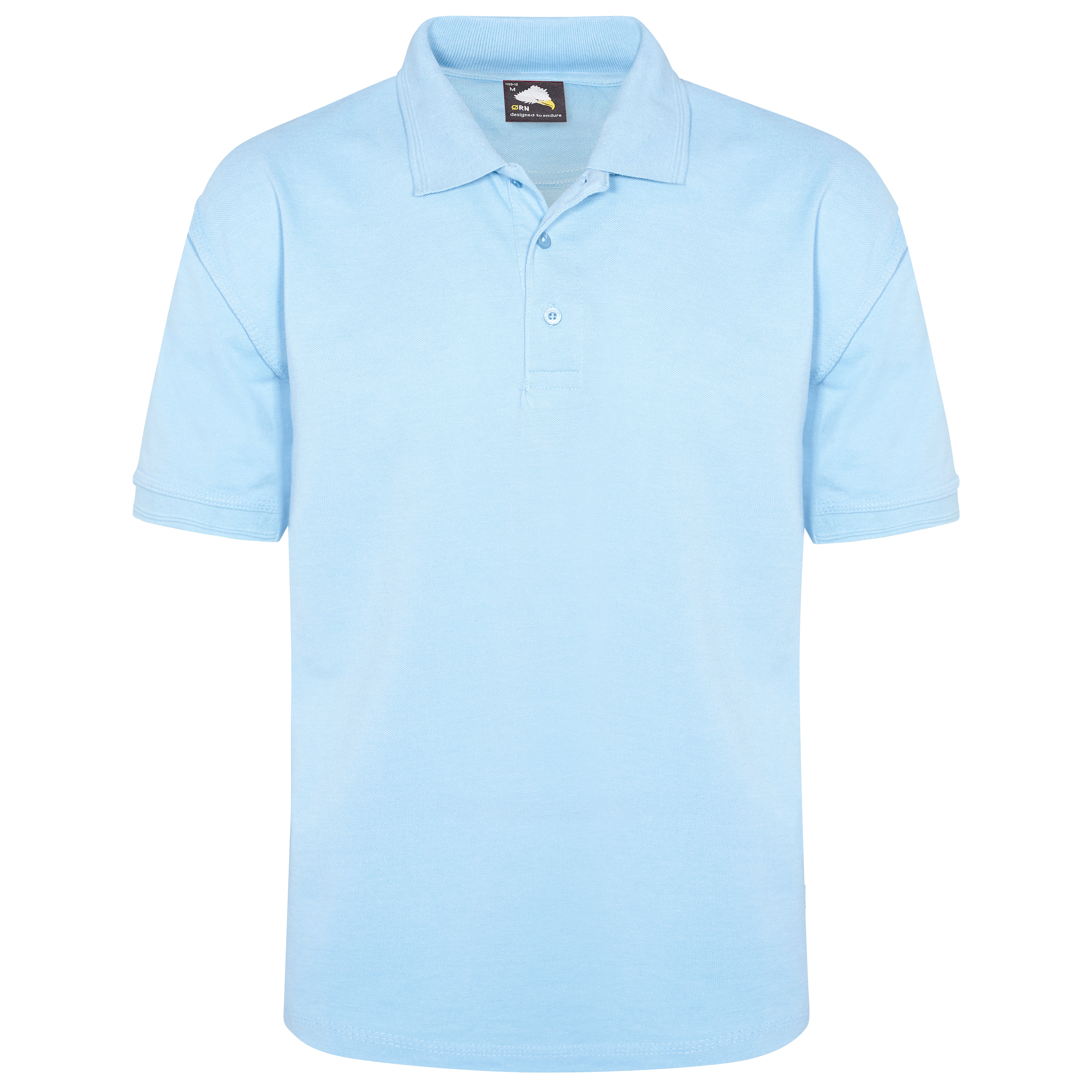 Eagle Poloshirt Sky Front