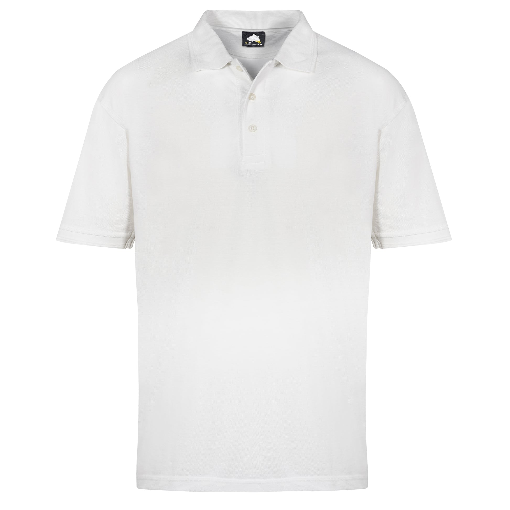 Eagle Poloshirt White Front