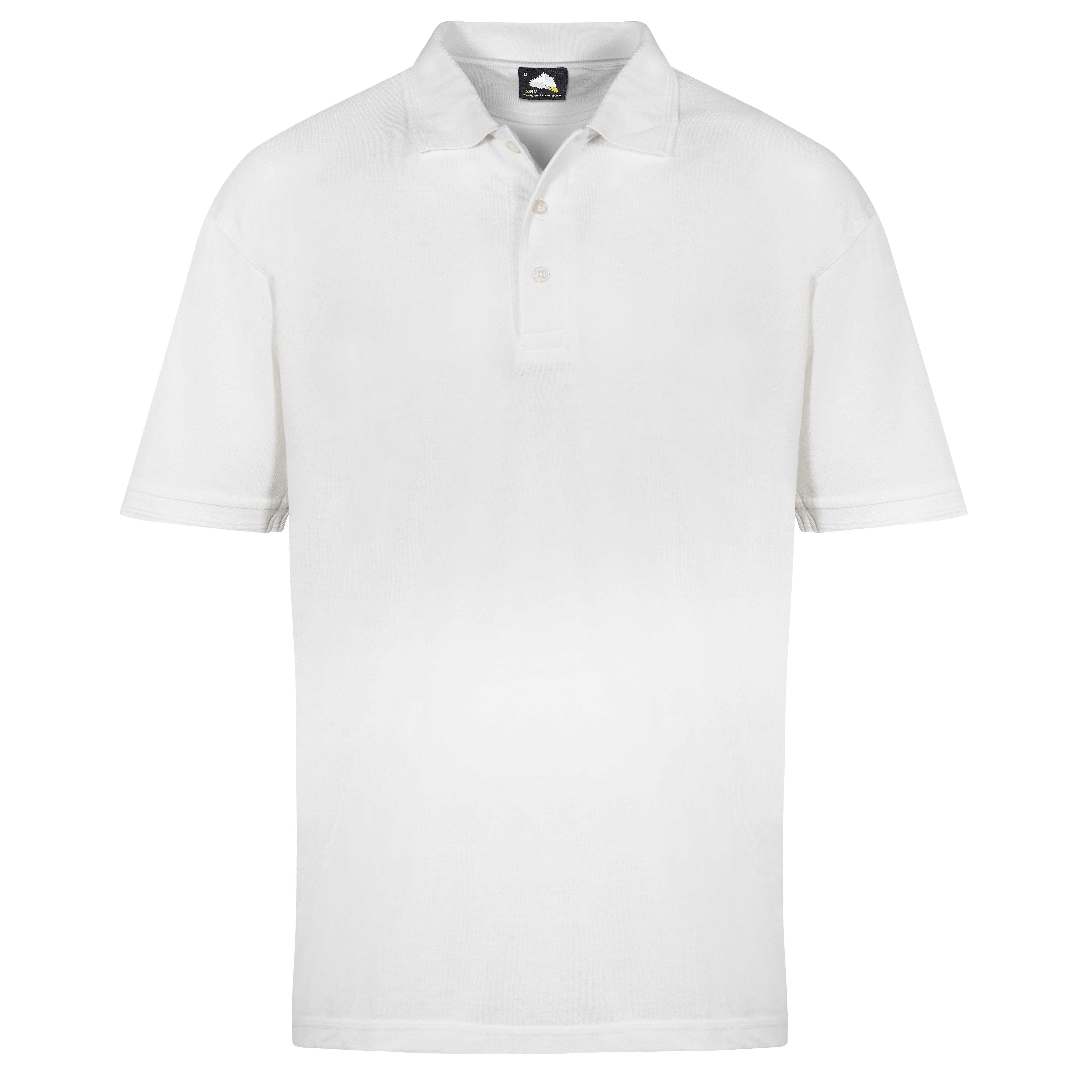 Eagle Poloshirt White Front
