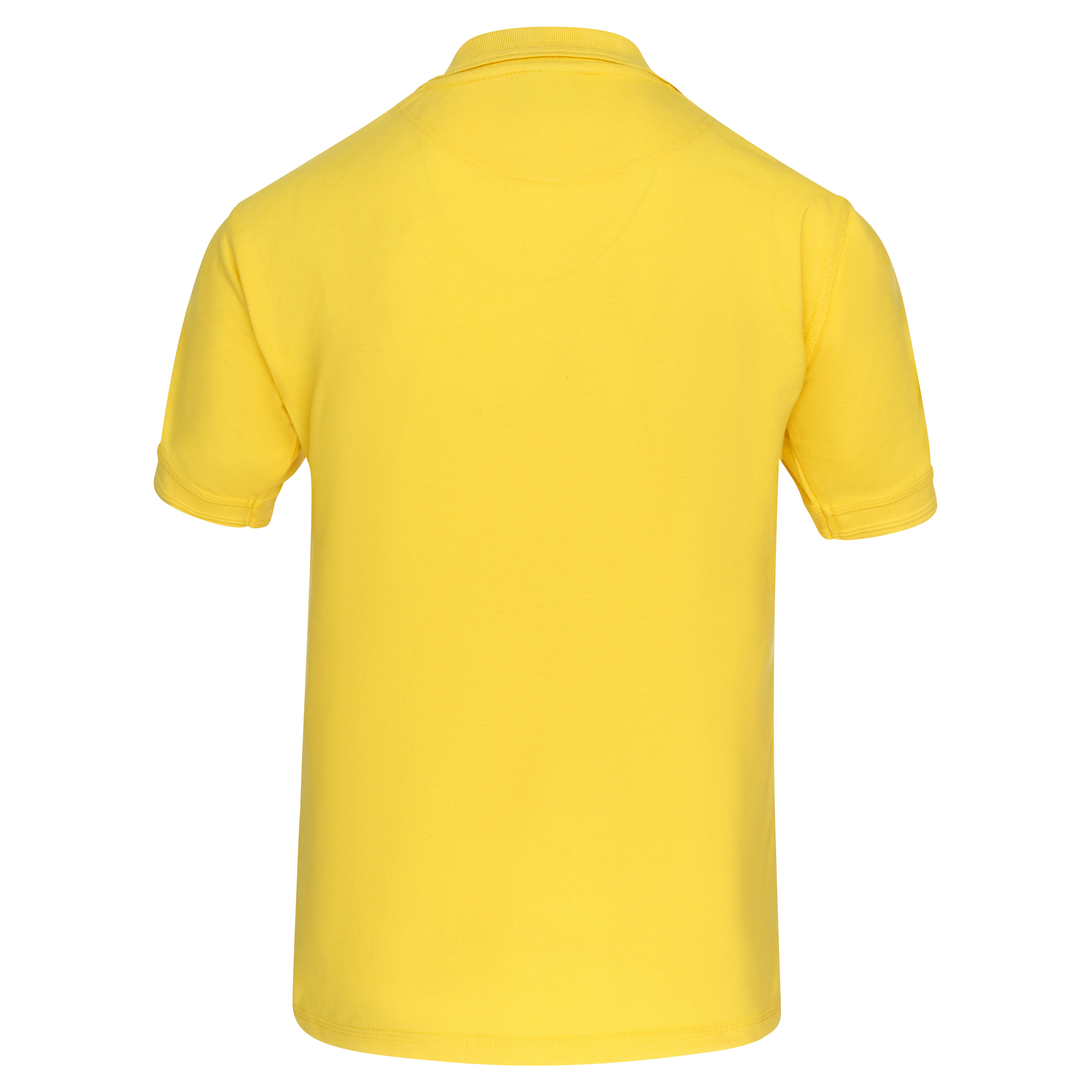 Eagle Poloshirt Yellow Back