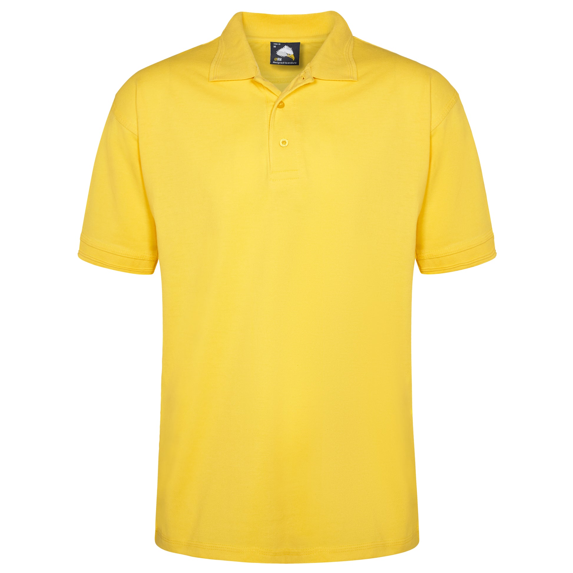 Eagle Poloshirt Yellow Front