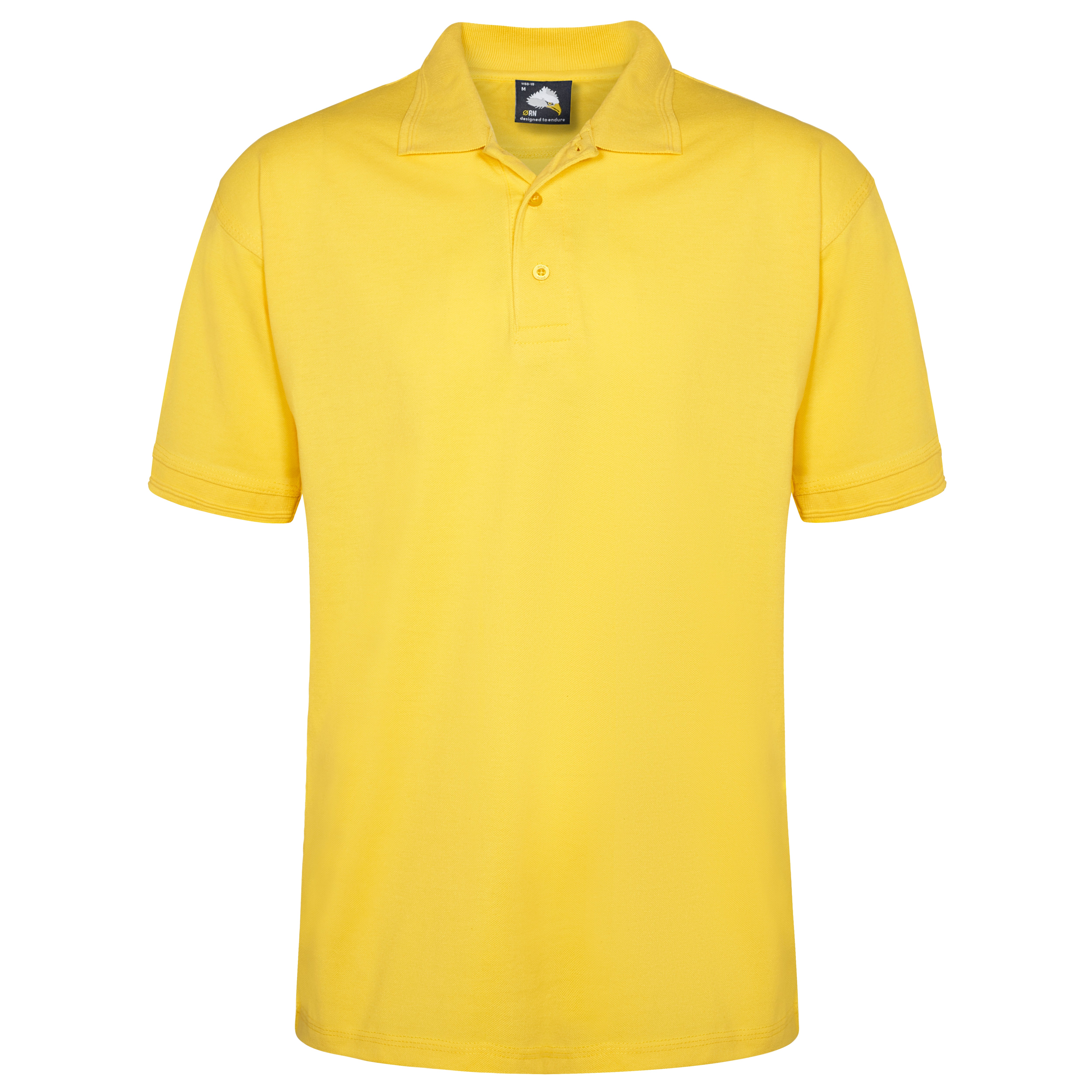 Eagle Poloshirt Yellow Front