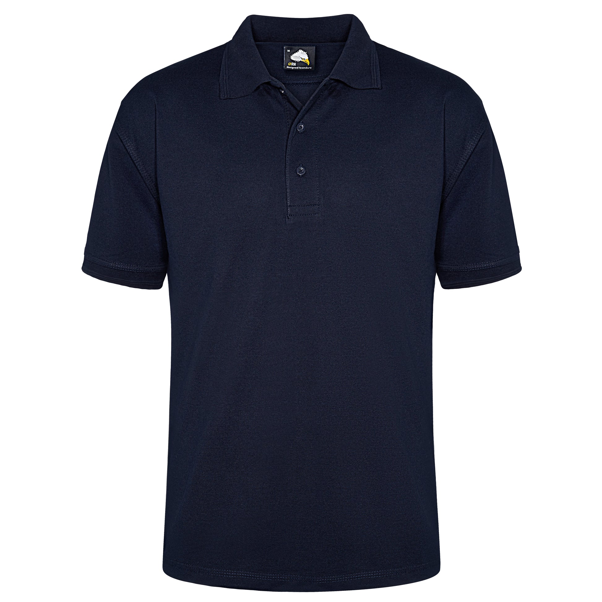 Egret Slim Fit Poloshirt Navy Front