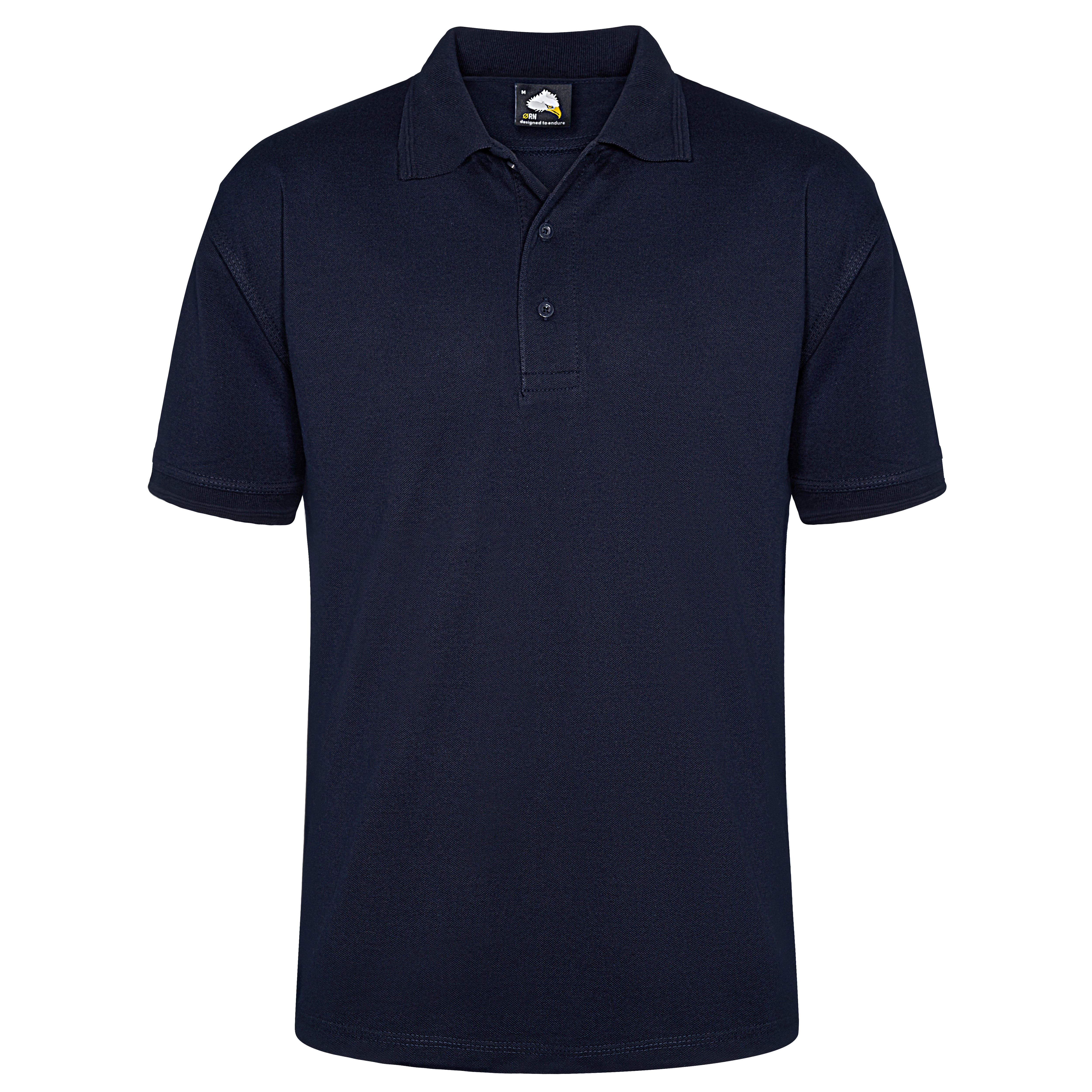 Egret Slim Fit Poloshirt Navy Front