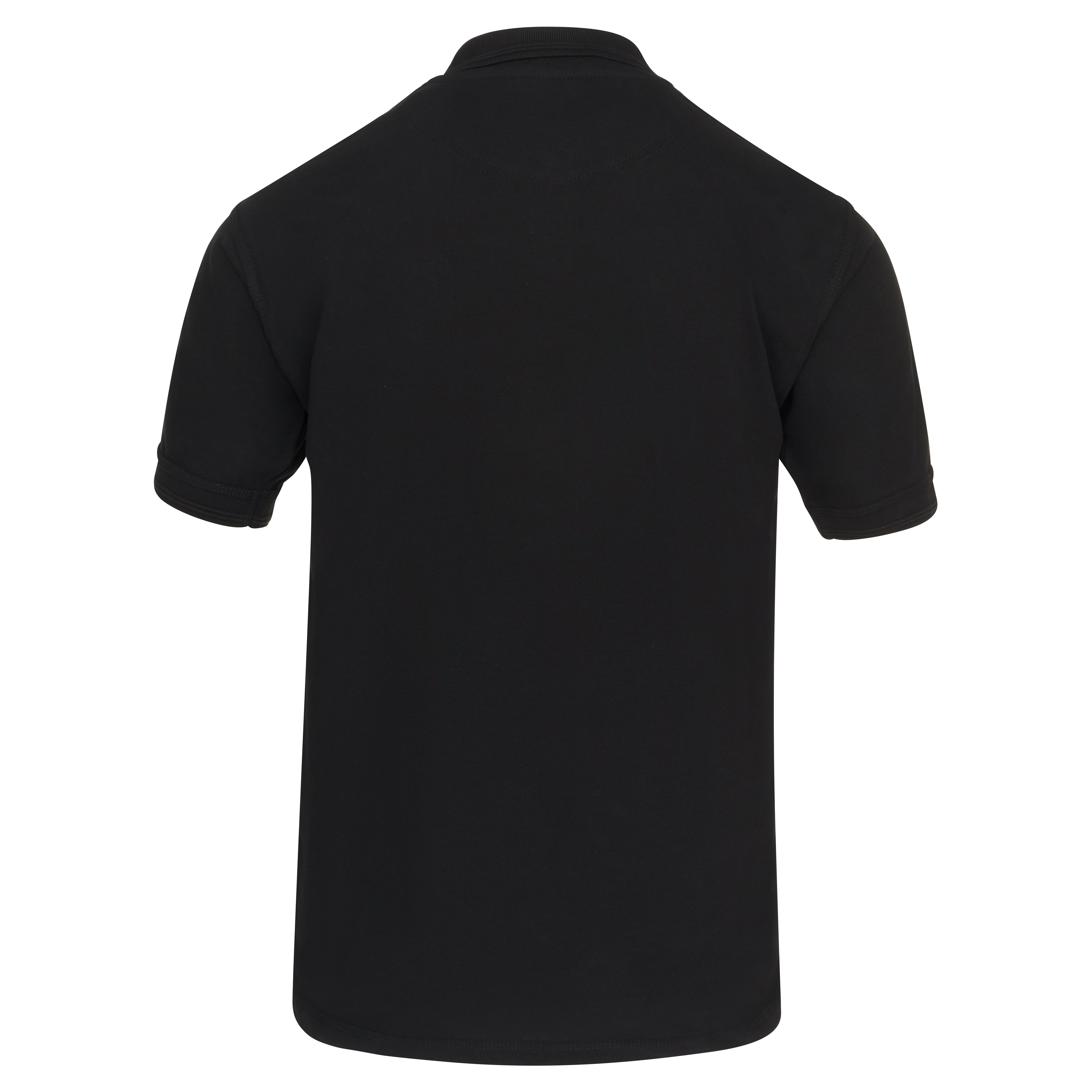 Petrel 100% Cotton Poloshirt Black Back