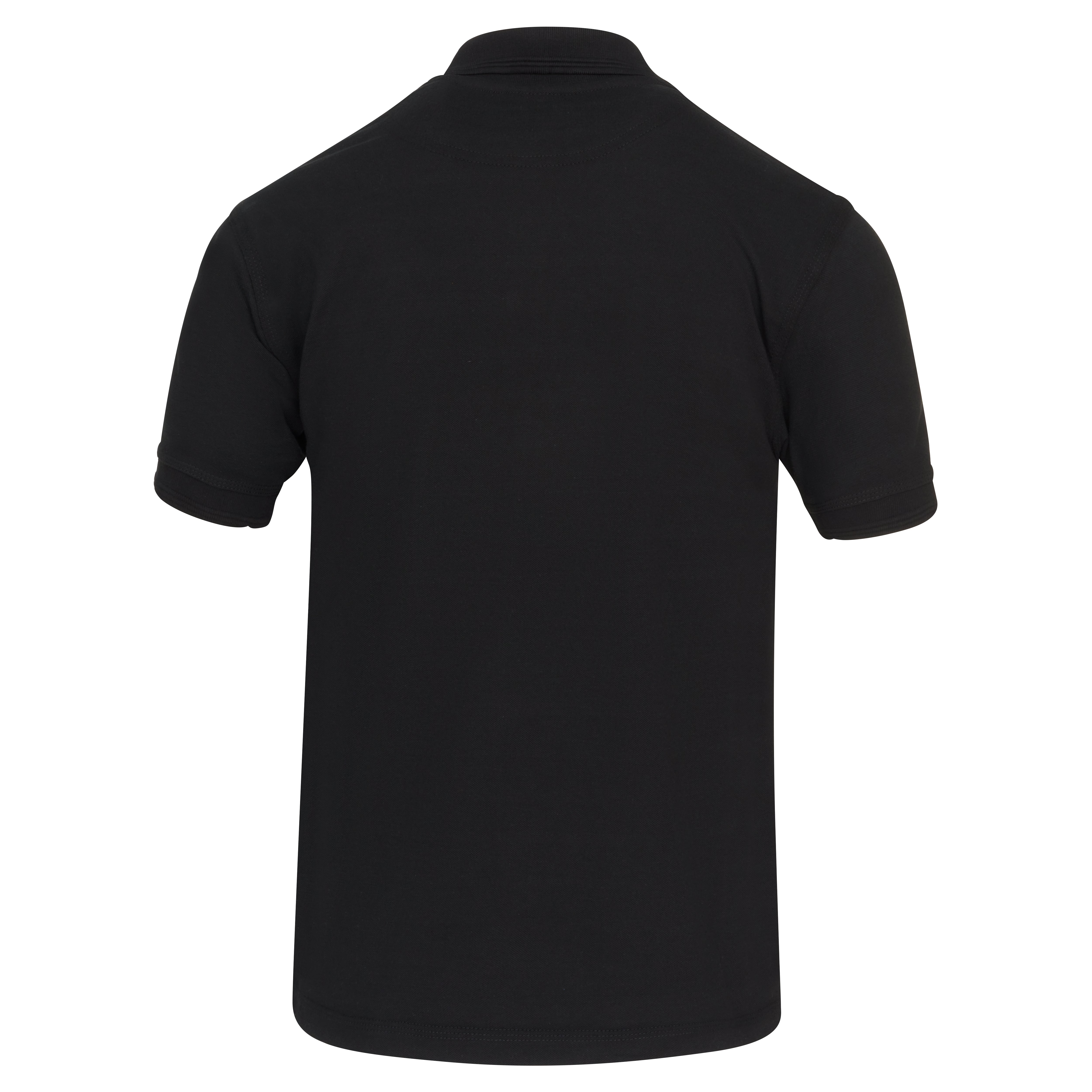 Warbler Stud Poloshirt Black Back