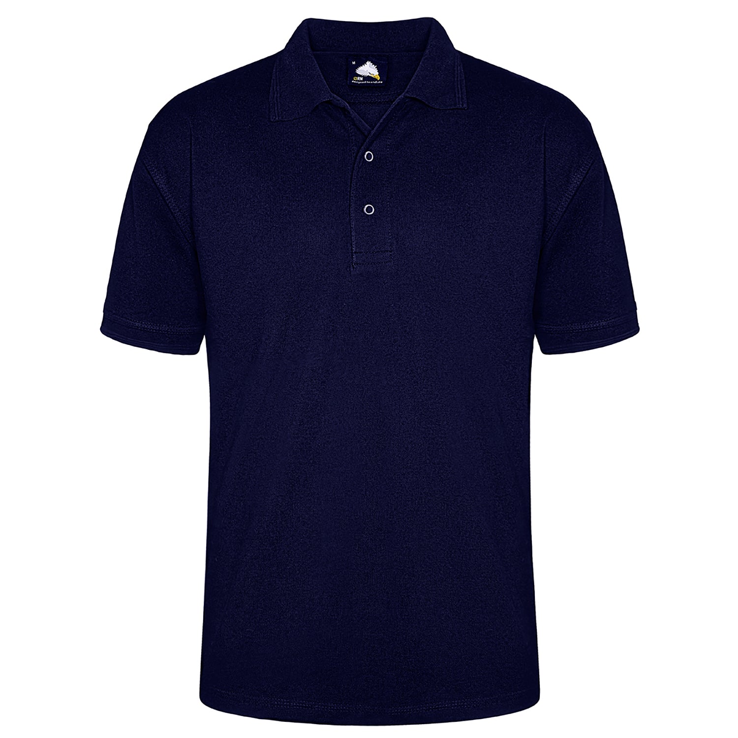 Warbler Stud Poloshirt Navy Front