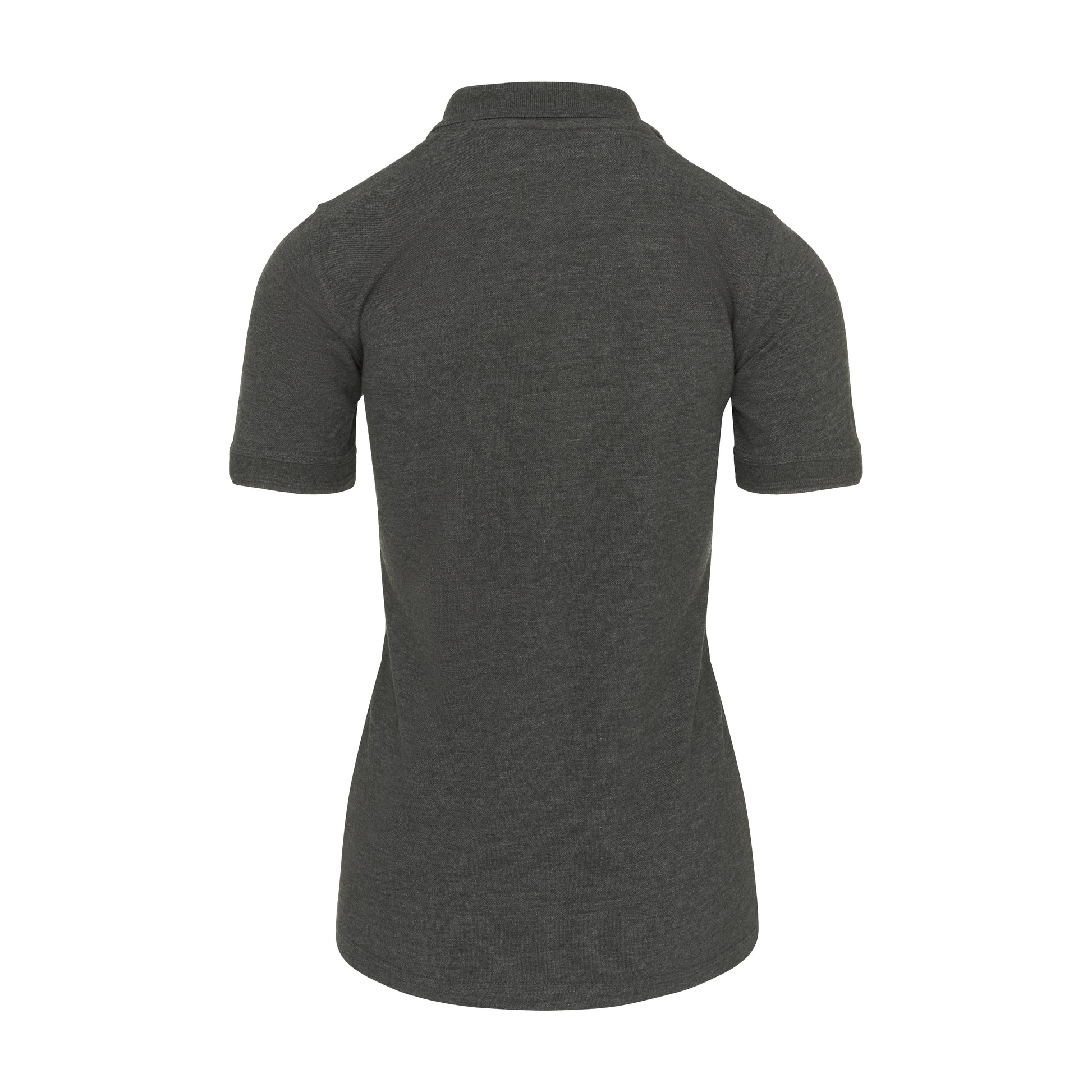 Ladies Eagle Poloshirt Charcoal Back