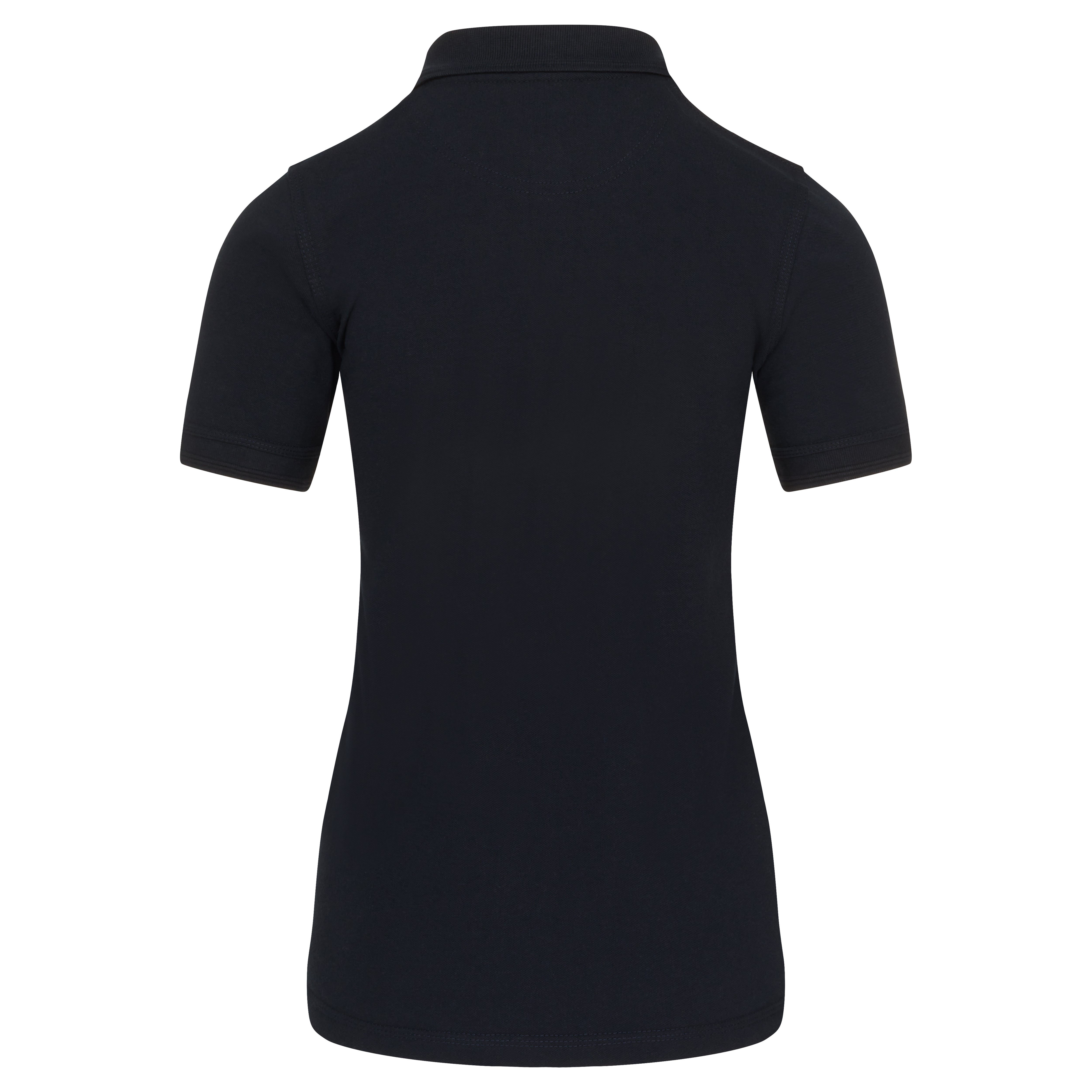 Ladies Eagle Poloshirt Navy Back