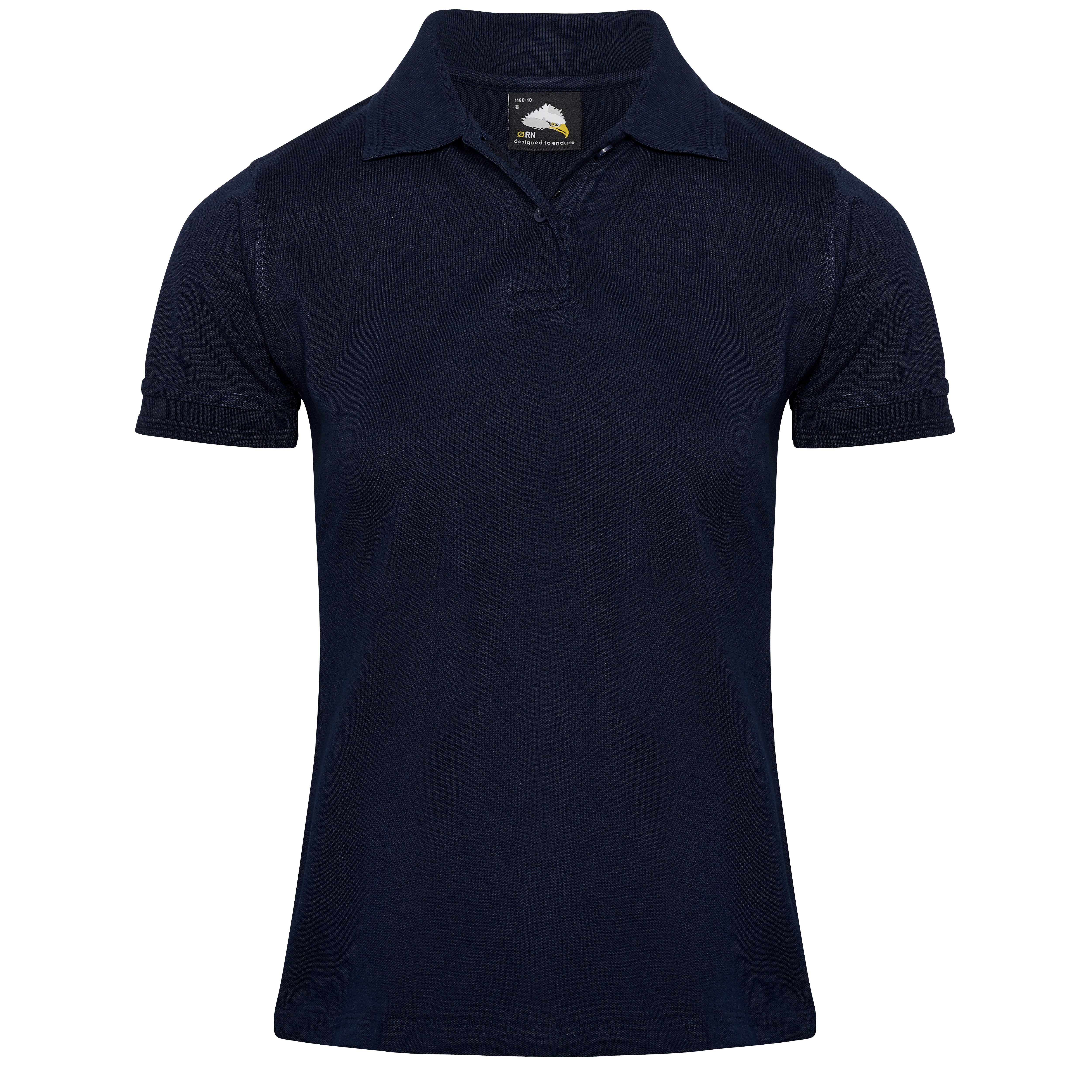 Ladies Eagle Poloshirt Navy Front