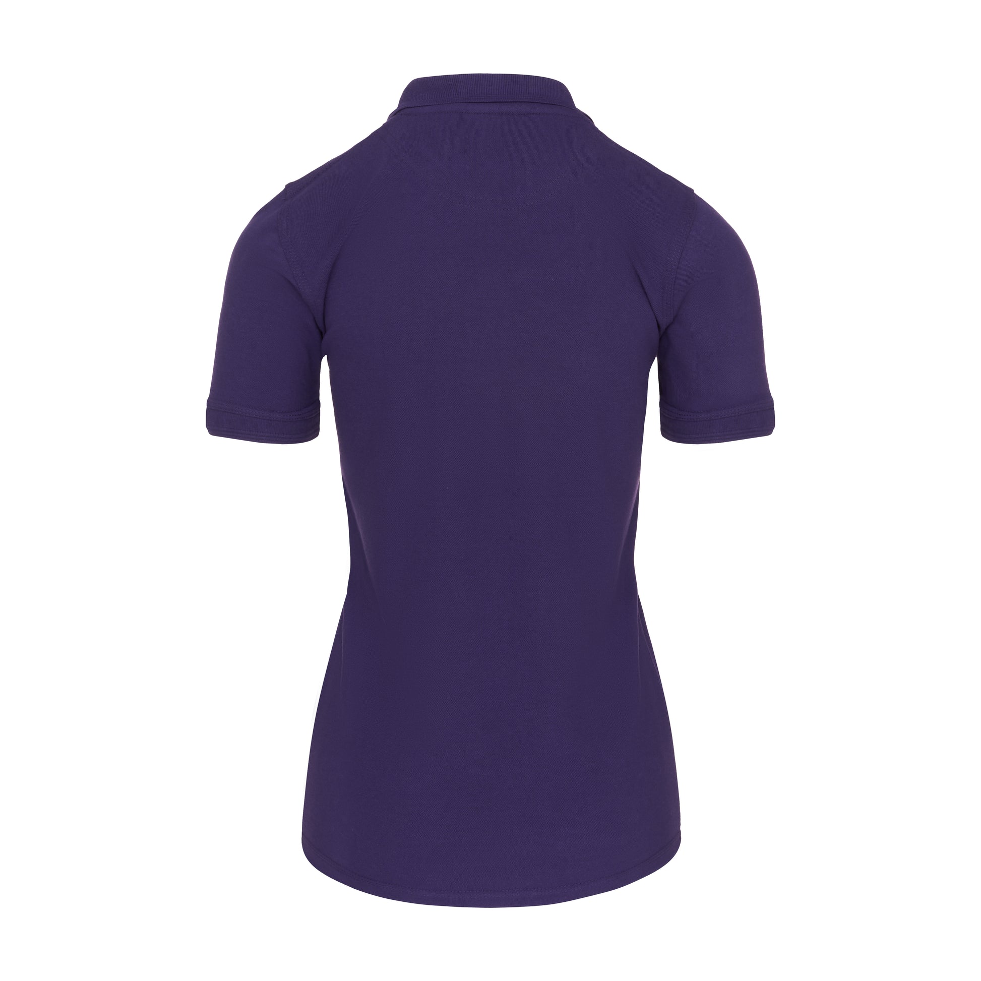 Ladies Eagle Poloshirt Purple Back