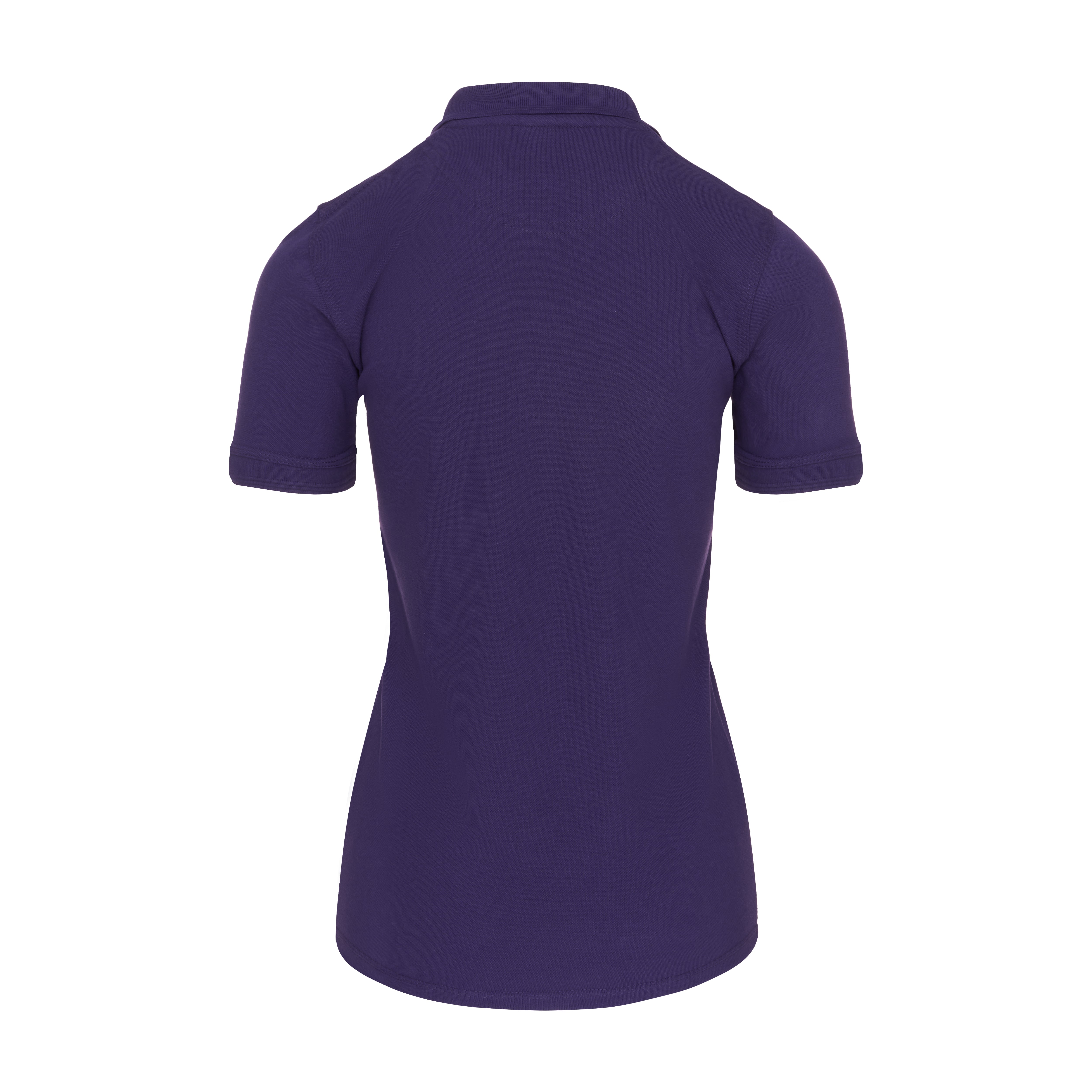 Ladies Eagle Poloshirt Purple Back