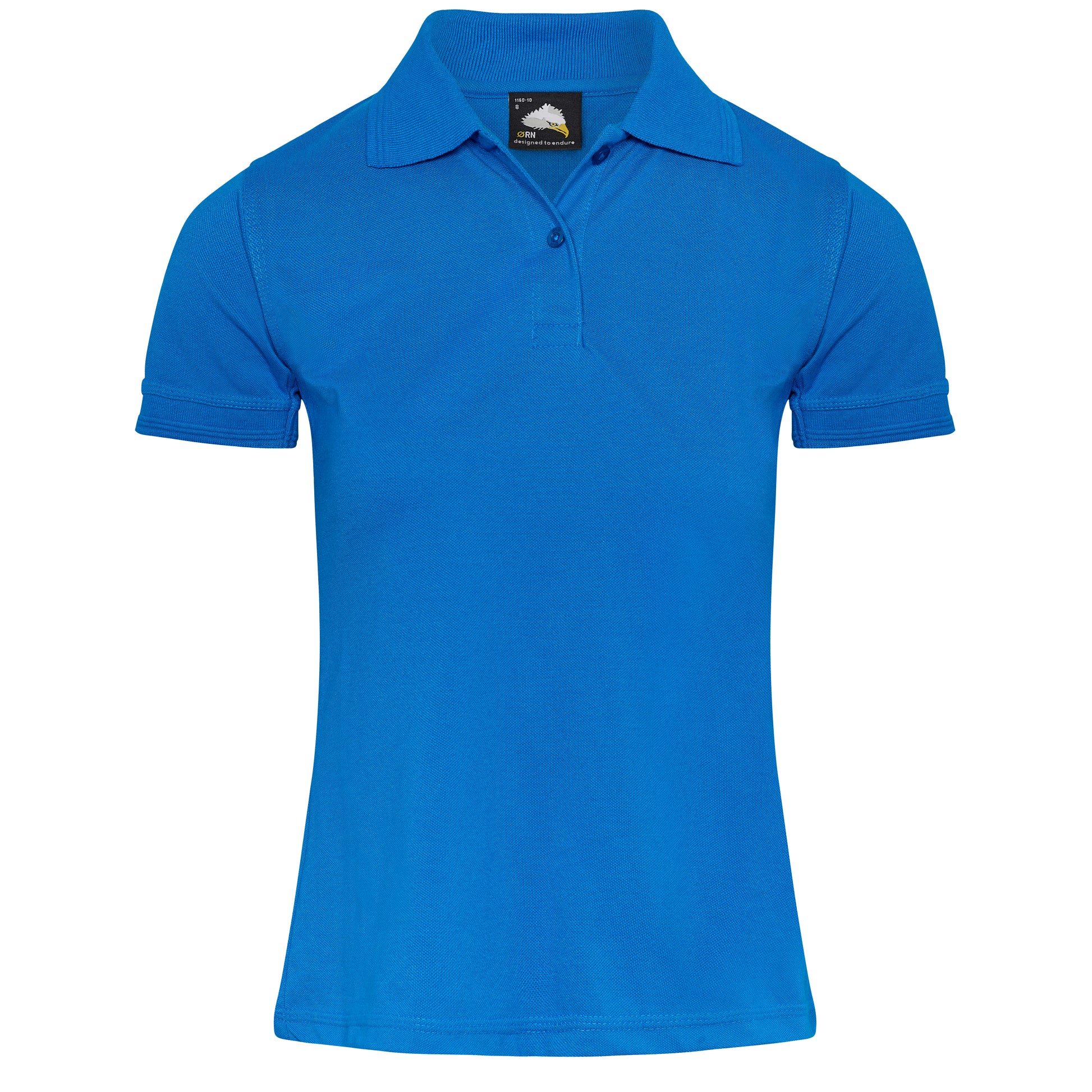 Ladies Eagle Poloshirt Reflex Blue Front