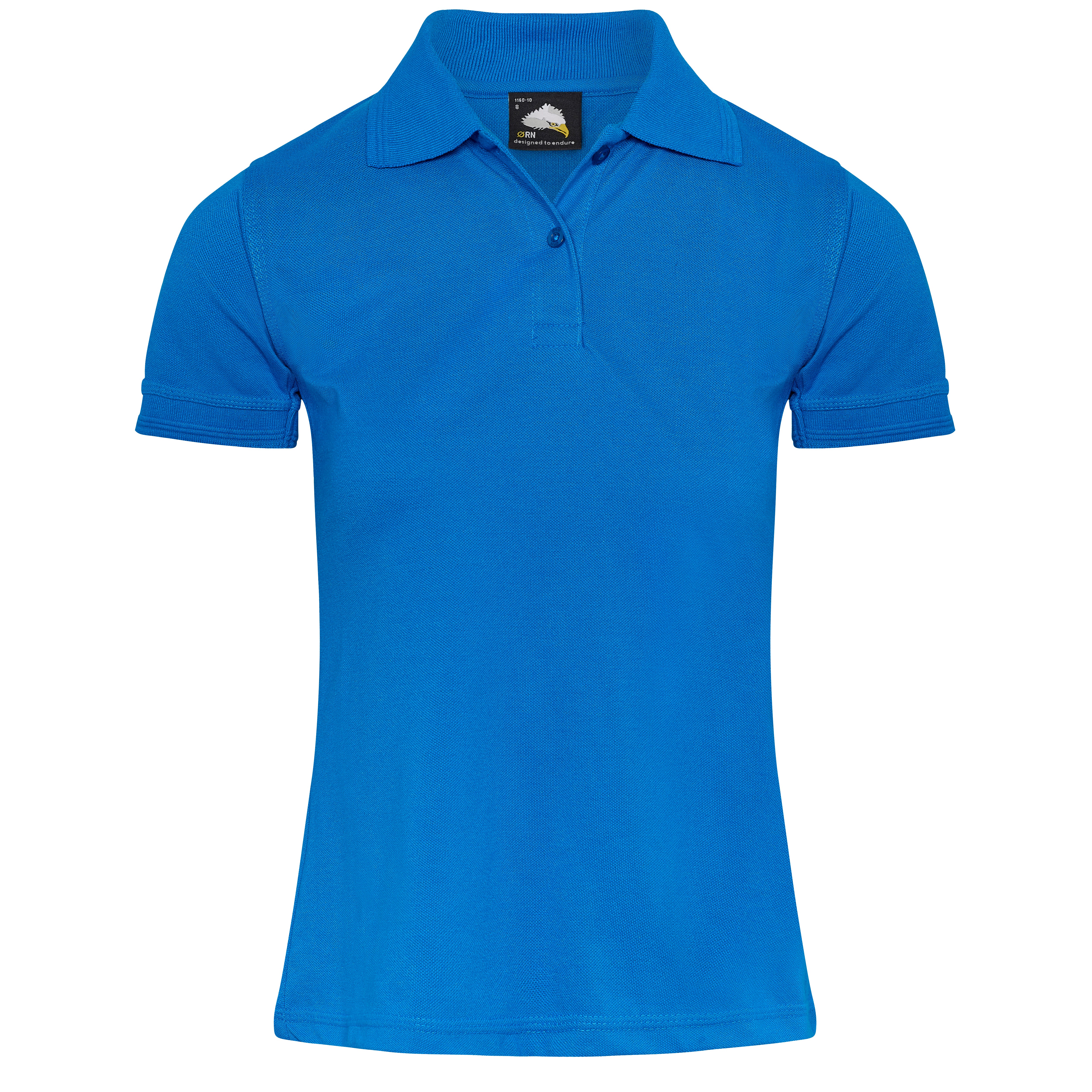 Ladies Eagle Poloshirt Reflex Blue Front