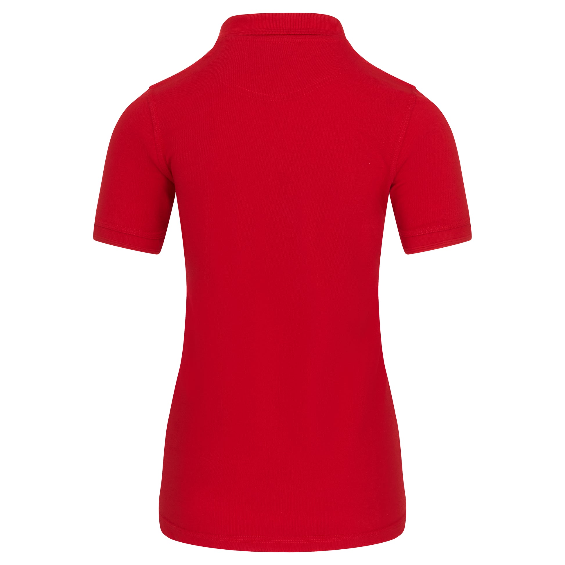 Ladies Eagle Poloshirt Red Back