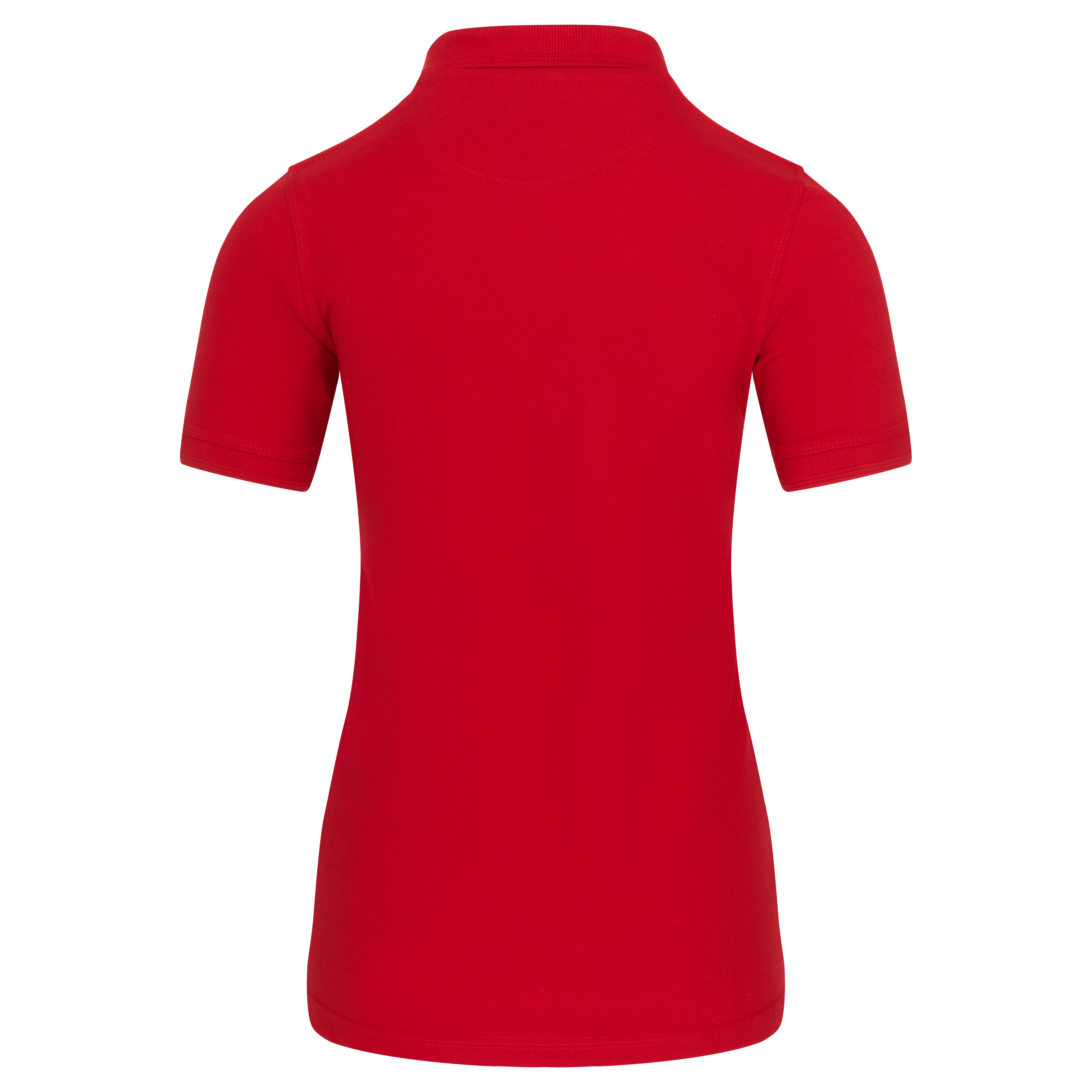Ladies Eagle Poloshirt Red Back