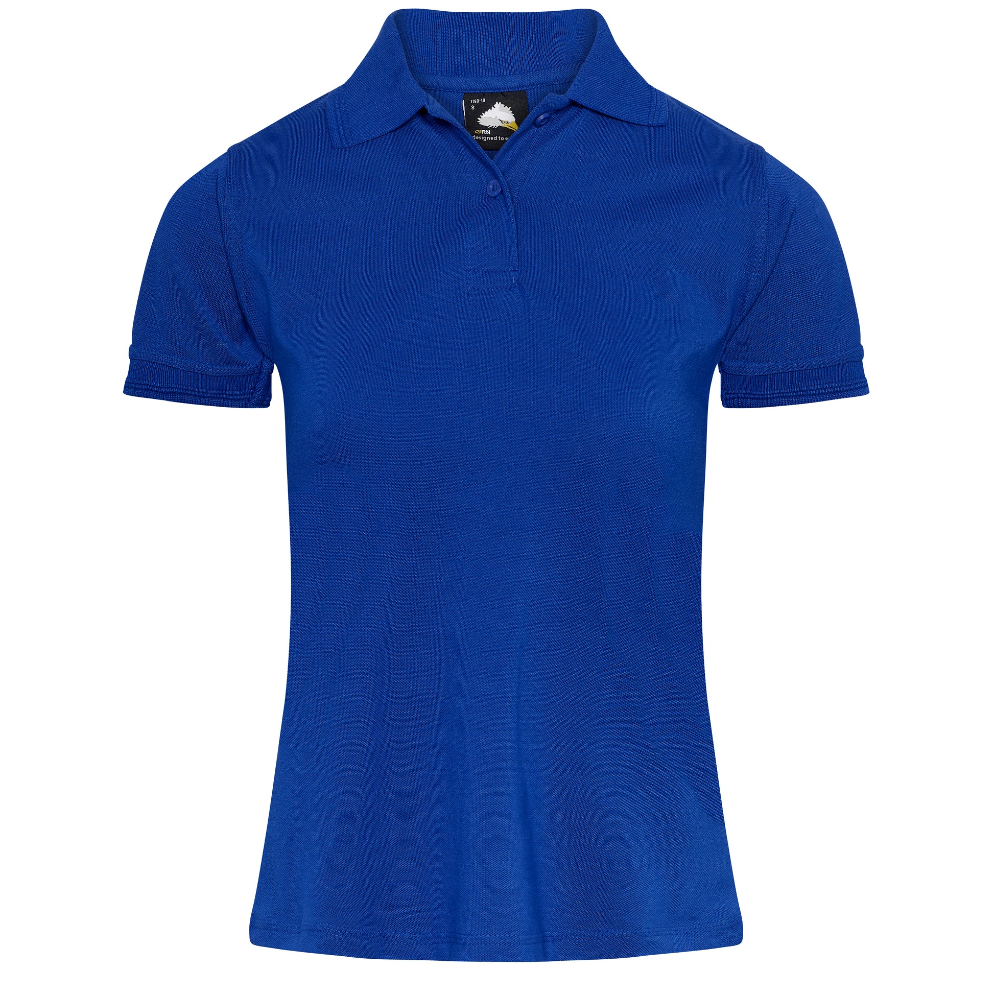 Ladies Eagle Poloshirt Royal Front