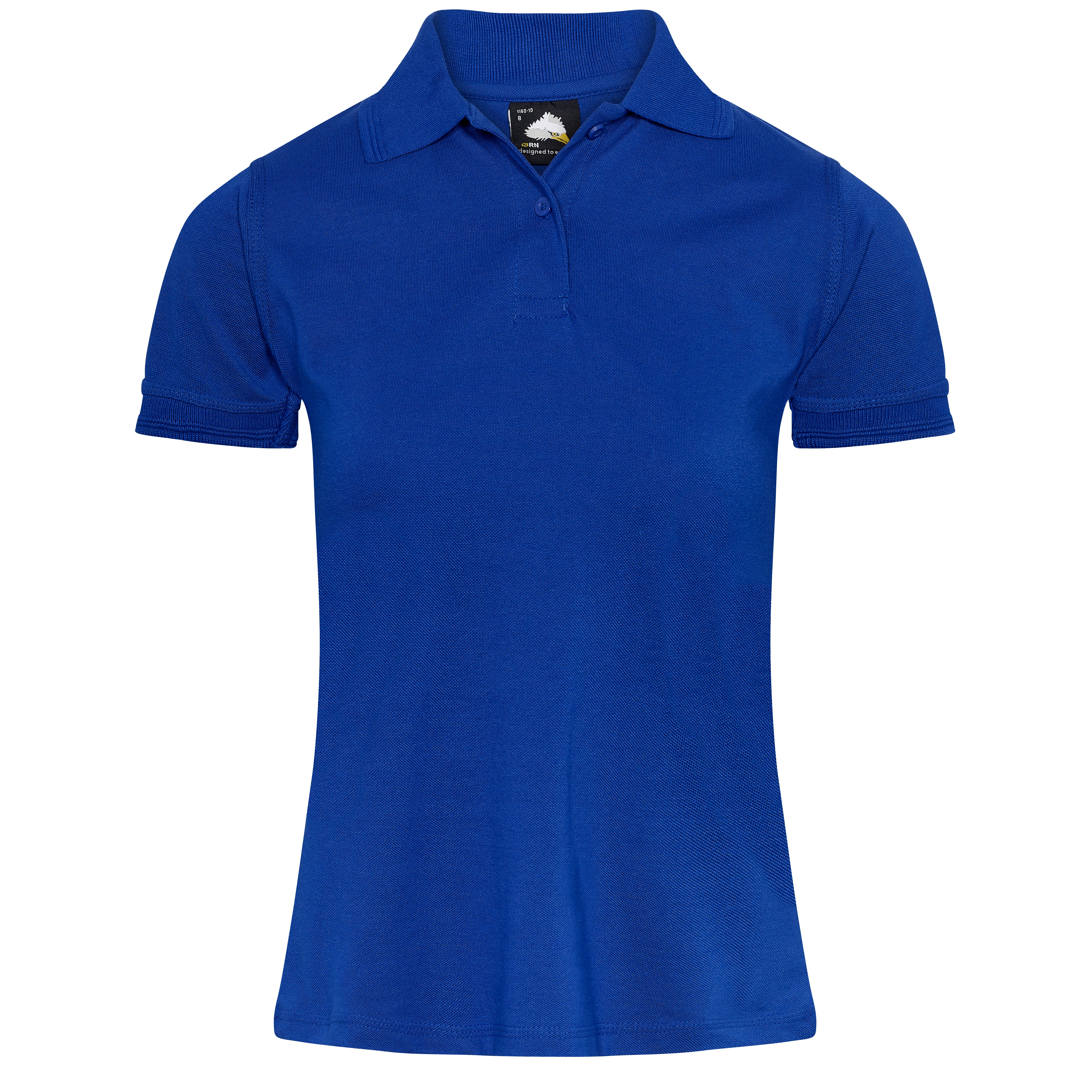 Ladies Eagle Poloshirt Royal Front