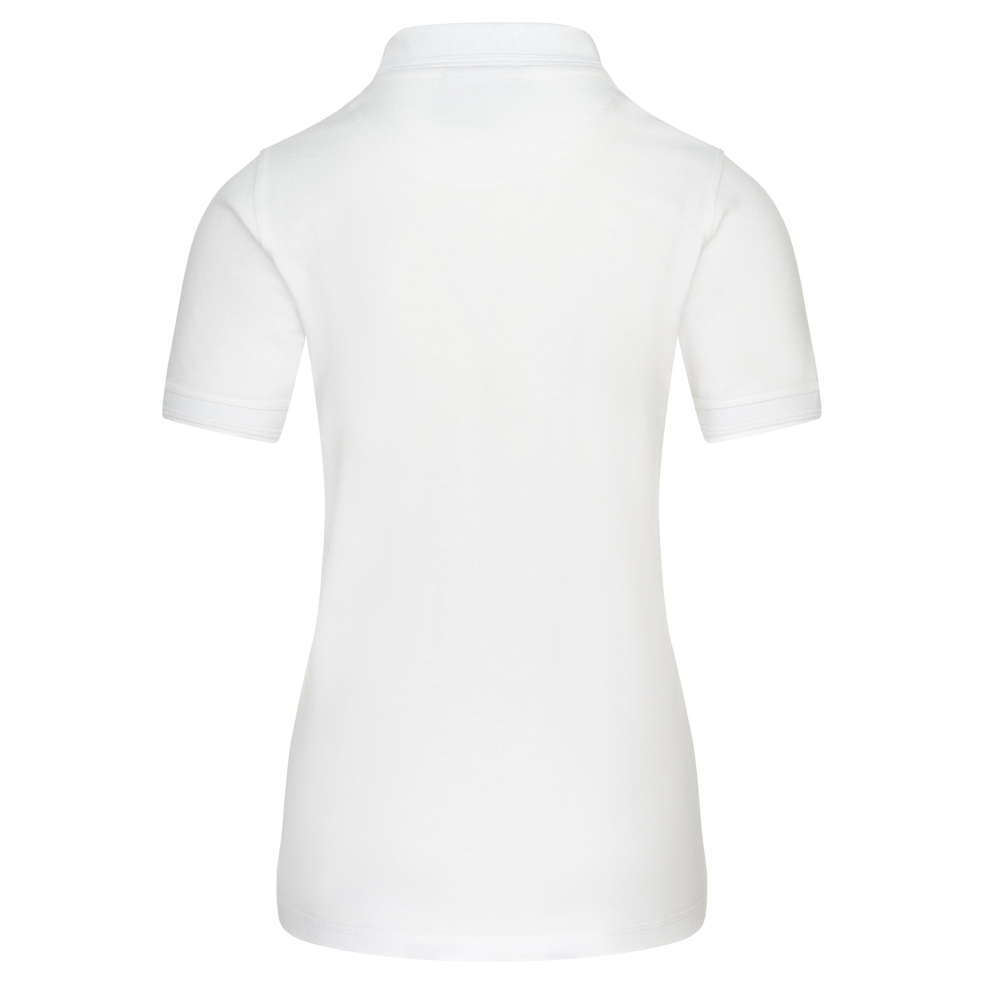 Ladies Eagle Poloshirt White Back