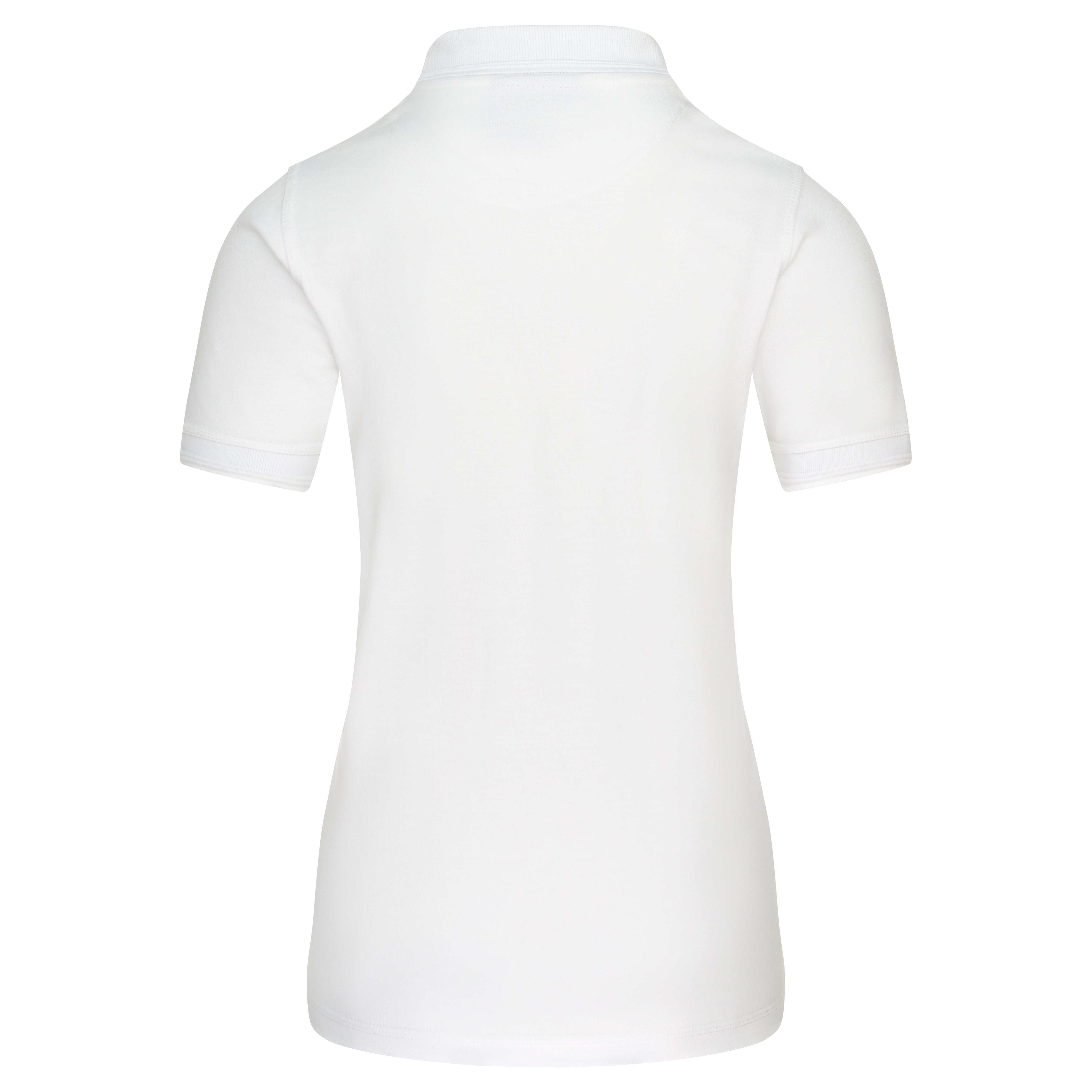 Ladies Eagle Poloshirt White Back