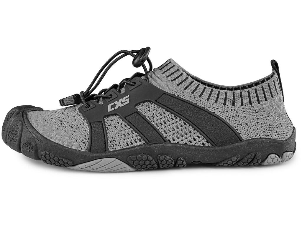 Barefoot shoes CXS PURESTEP gray-black: Barefoot shoes provide a natural connection with the ground, promoting the feeling of walking barefoot. The breathable upper easily adapts…