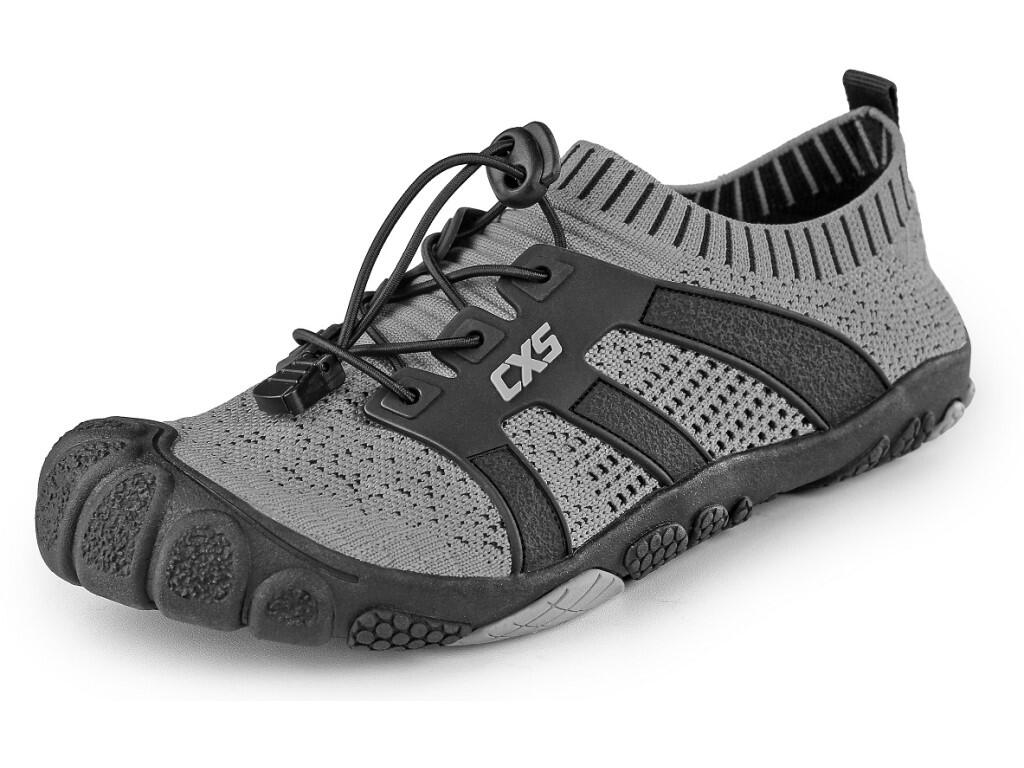 Barefoot shoes CXS PURESTEP gray-black: Barefoot shoes provide a natural connection with the ground, promoting the feeling of walking barefoot. The breathable upper easily adapts…