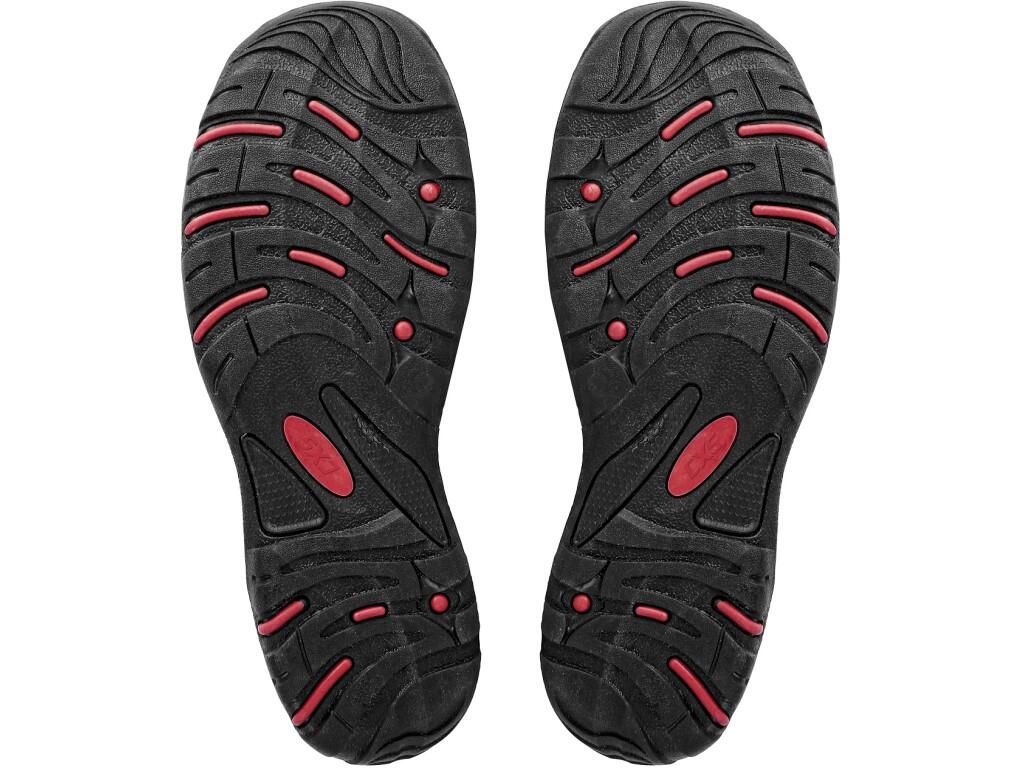 Sandals CXS SAHARA: Leisure sandal with side vents for better breathability, stretch tightening strap, reflective accessories. Material: cow suede leather upper with textile acces…