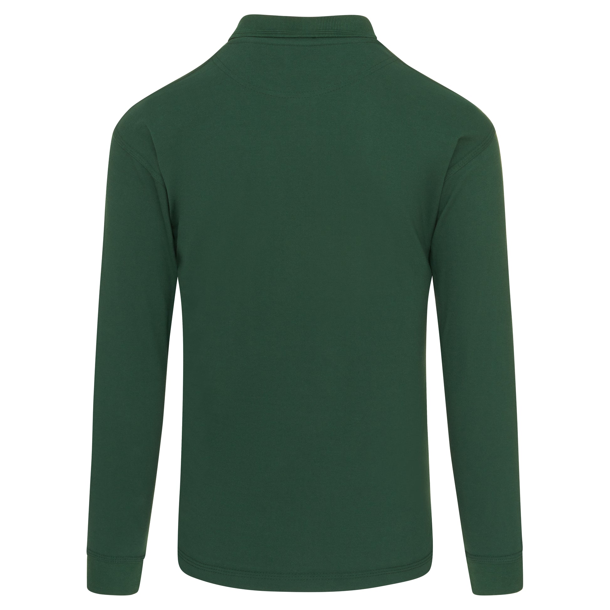 Weaver Long Sleeved Poloshirt Bottle Back