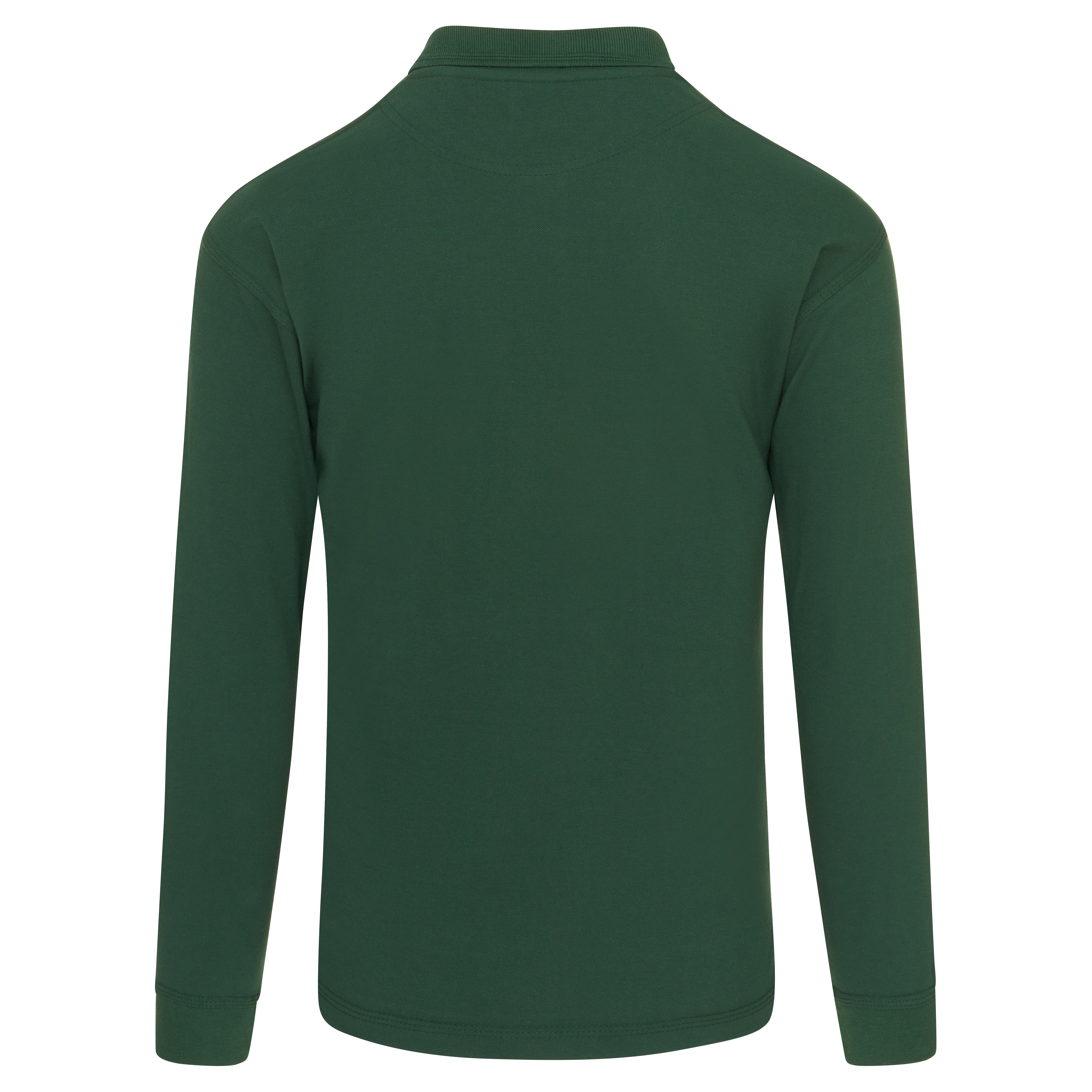 Weaver Long Sleeved Poloshirt Bottle Back