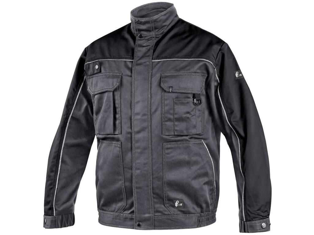 Jacket CXS ORION OTAKAR: Men’s working jacket, sleeves with adjustable cuff, small pencil pocket on the left sleeve, covered zipper fastening with snaps, multifunctional chest poc…