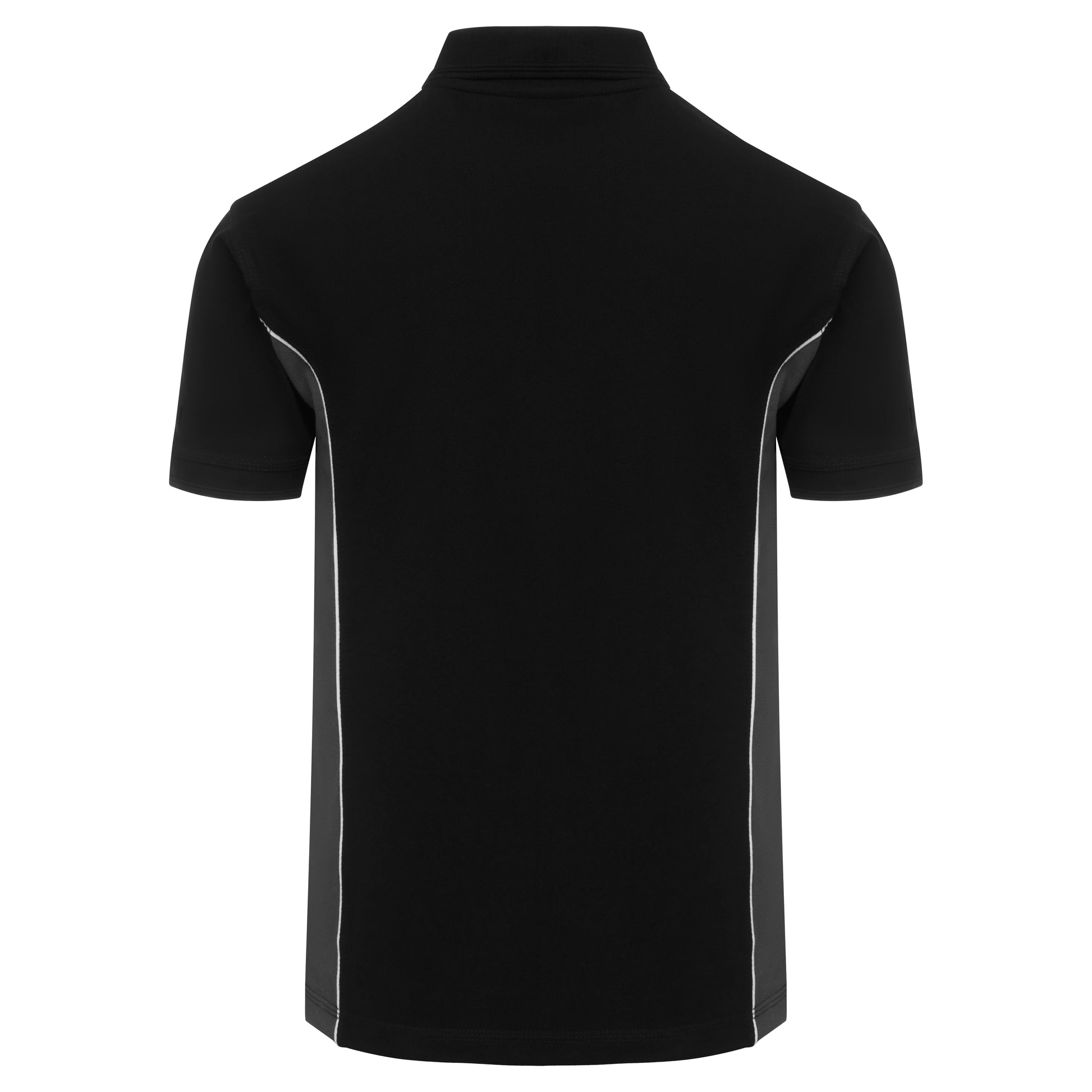 Silverswift Poloshirt Black - Graphite Back