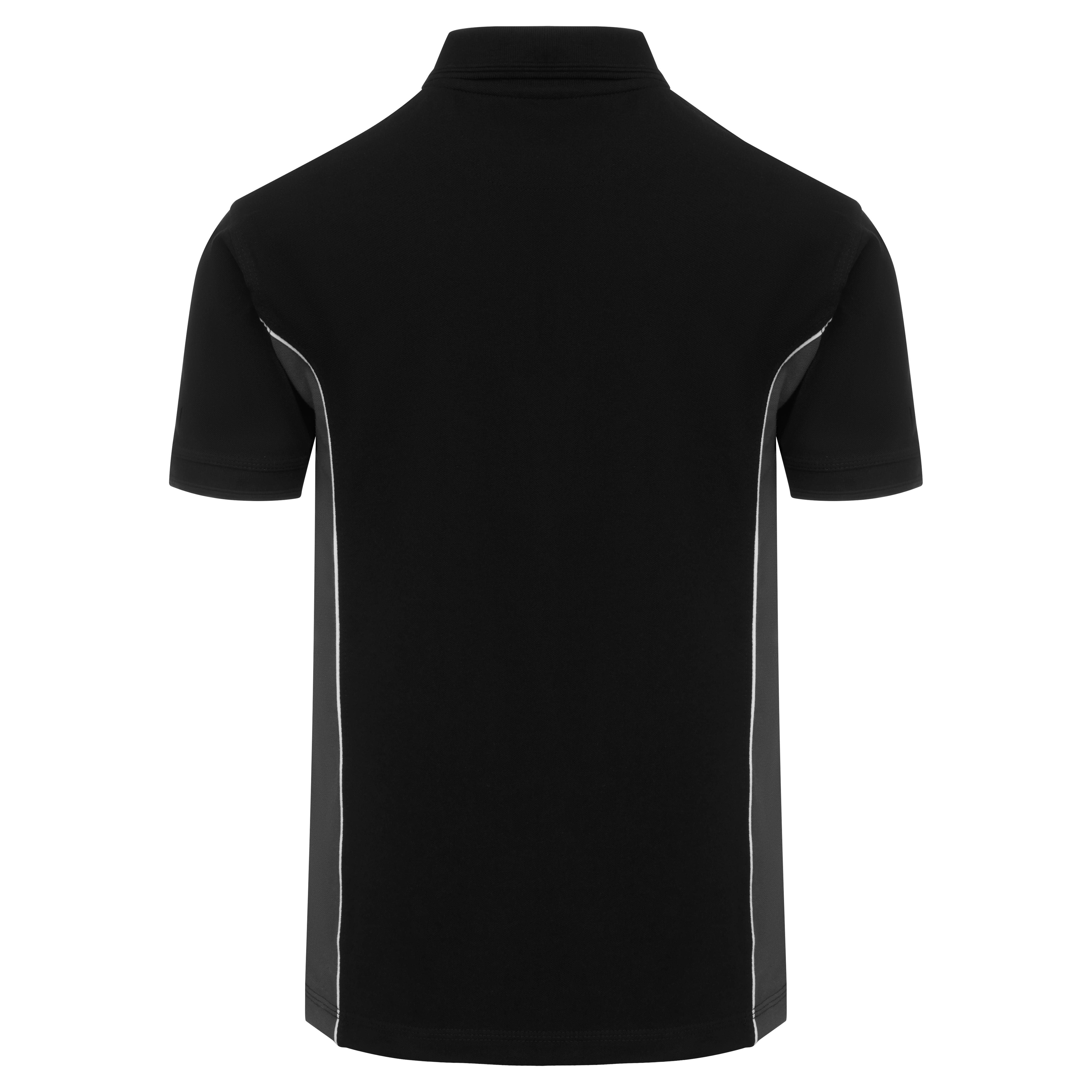 Silverswift Poloshirt Black - Graphite Back