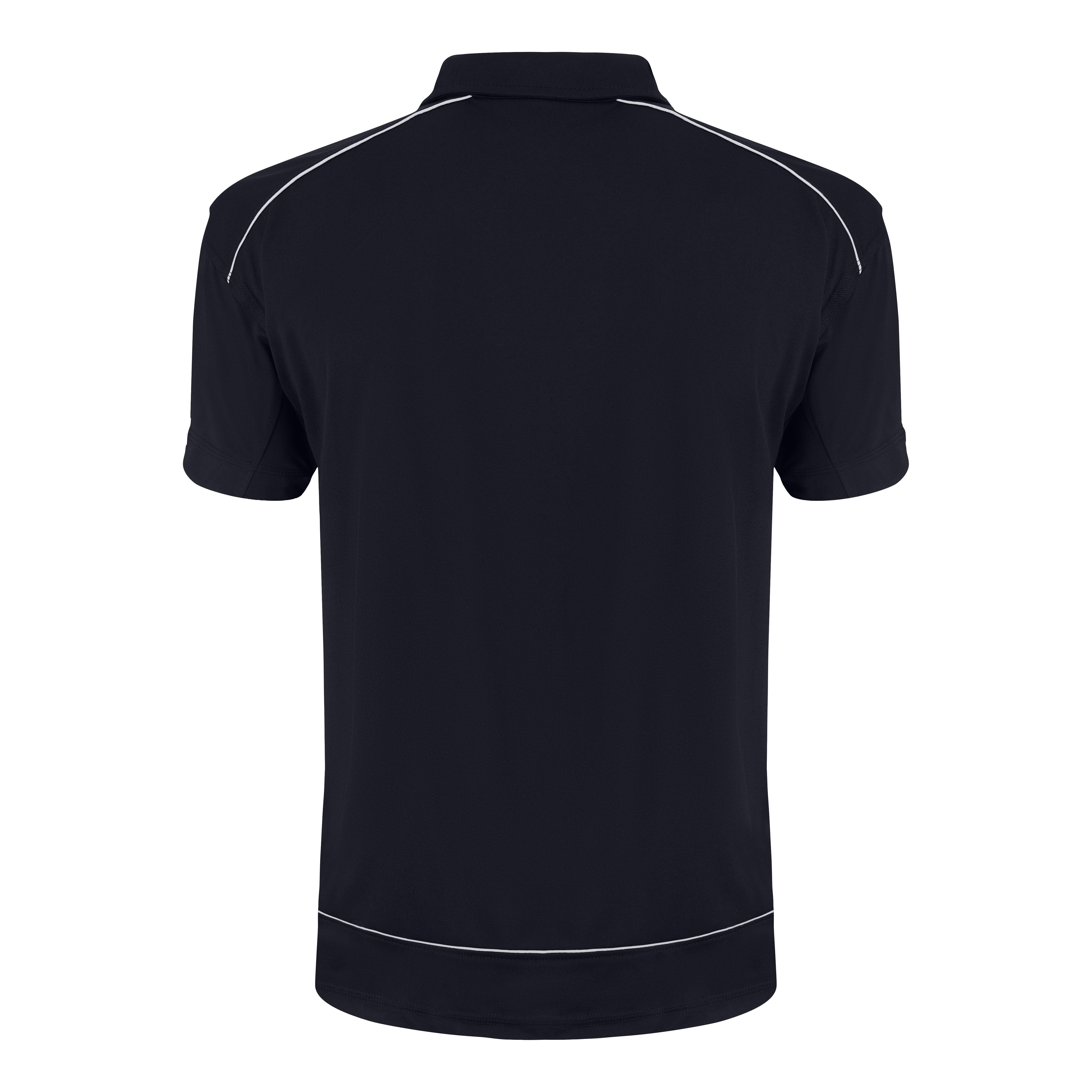 Fireback Wicking Poloshirt Navy - Navy Back
