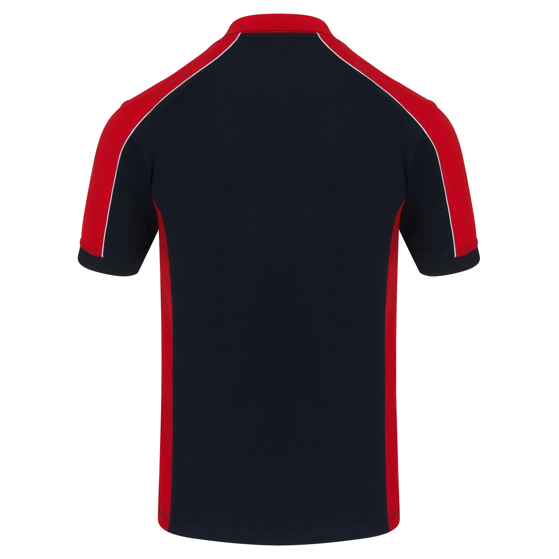 Avocet Poloshirt Black - Red Back