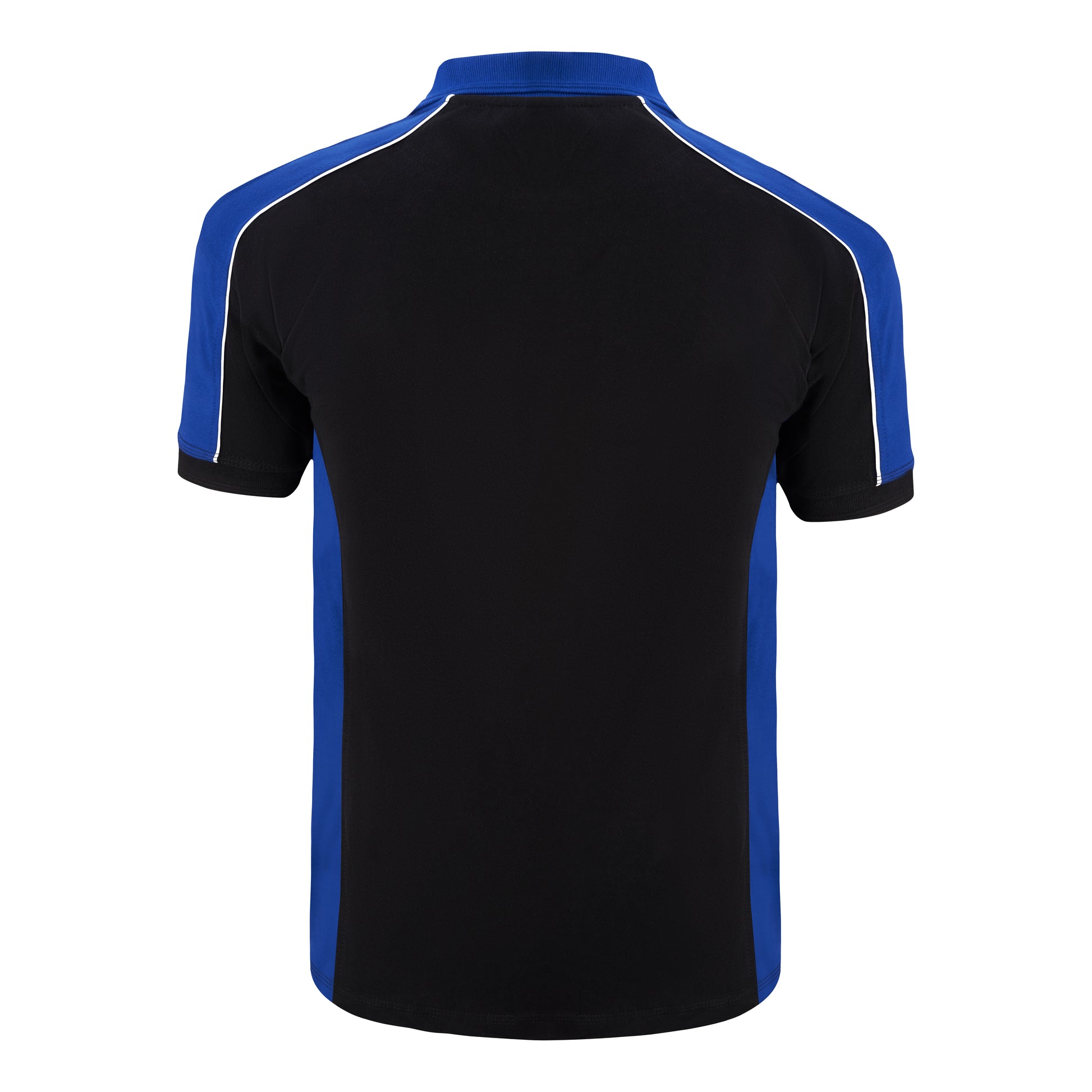 Avocet Poloshirt Black - Royal Back
