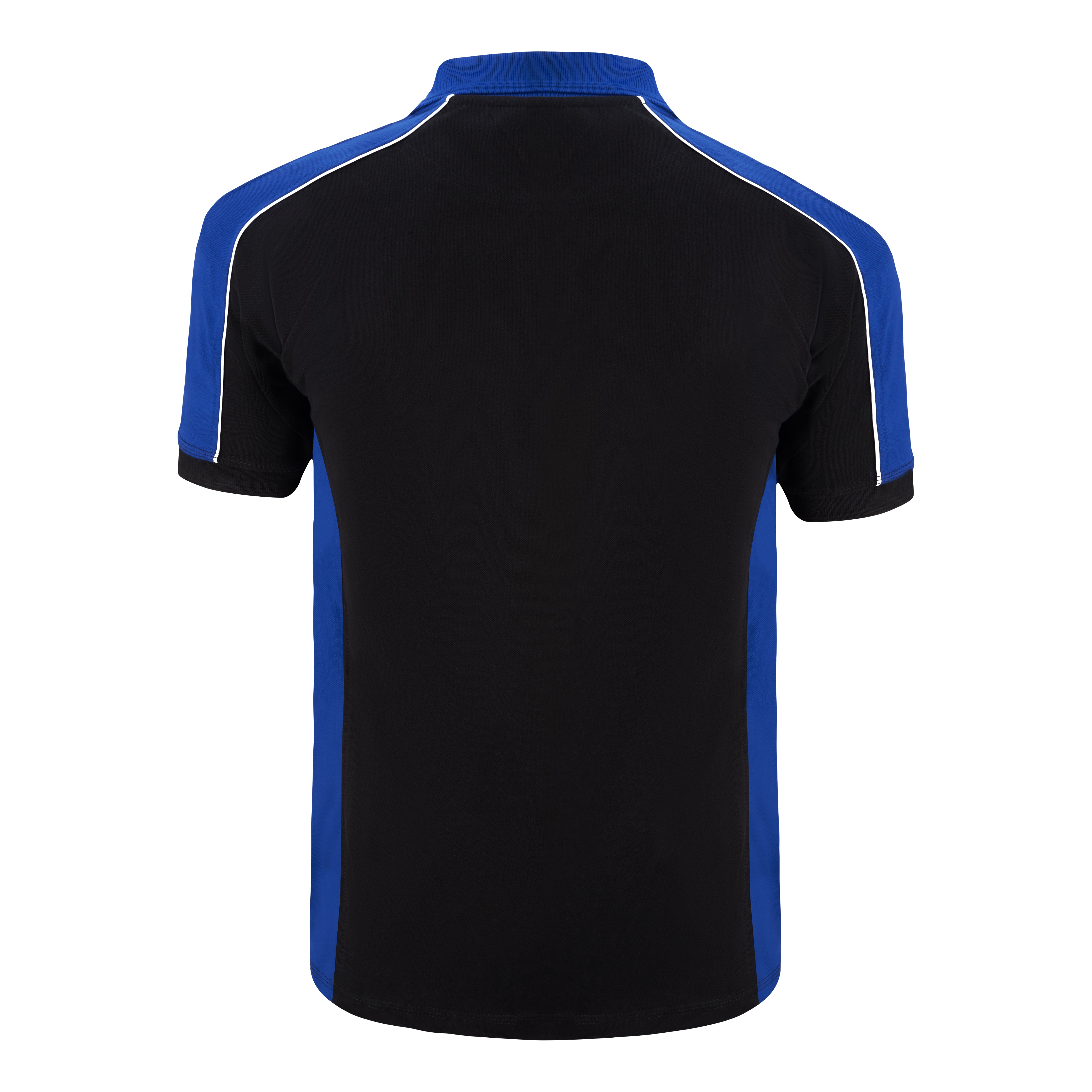 Avocet Poloshirt Black - Royal Back