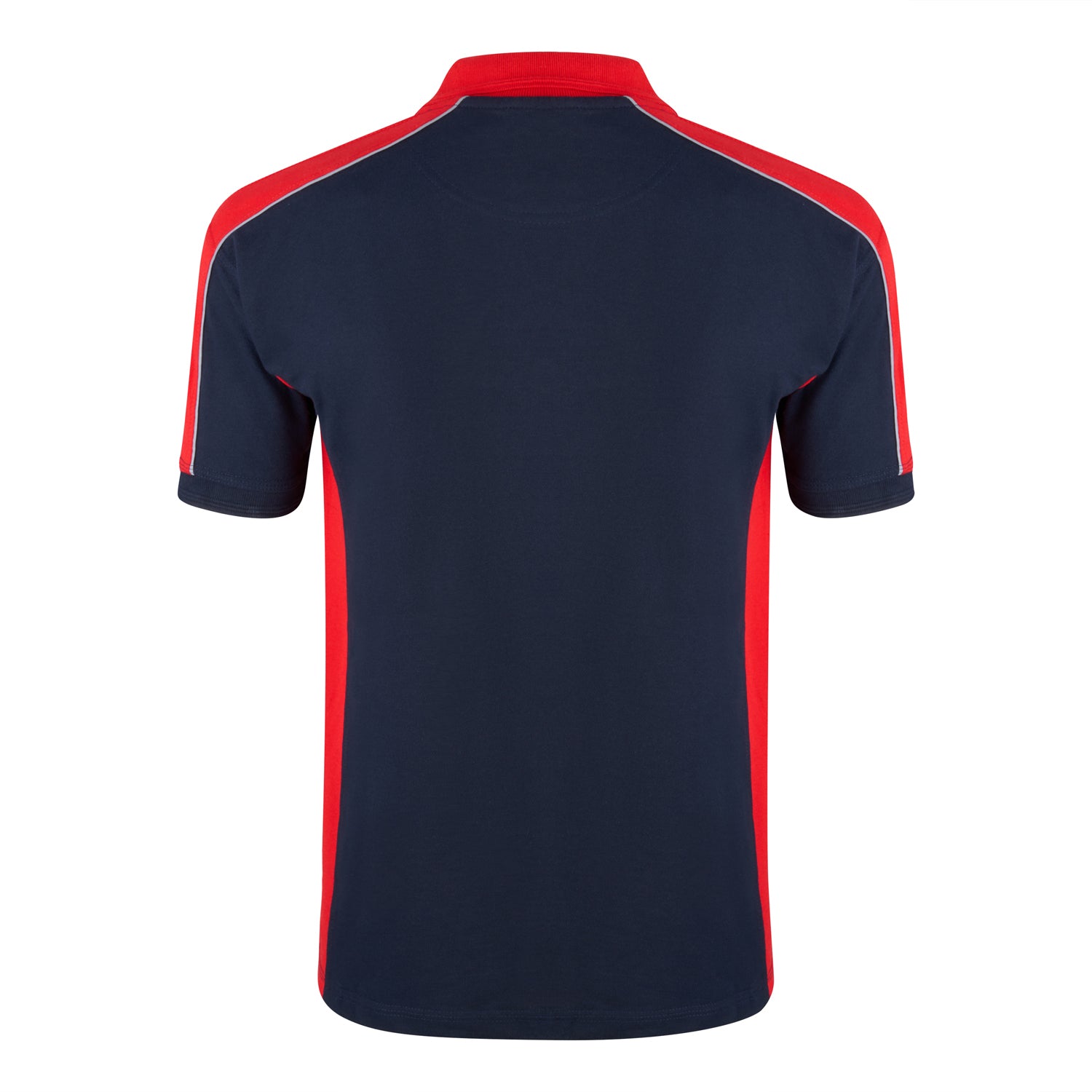 Avocet Poloshirt Navy - Red Back