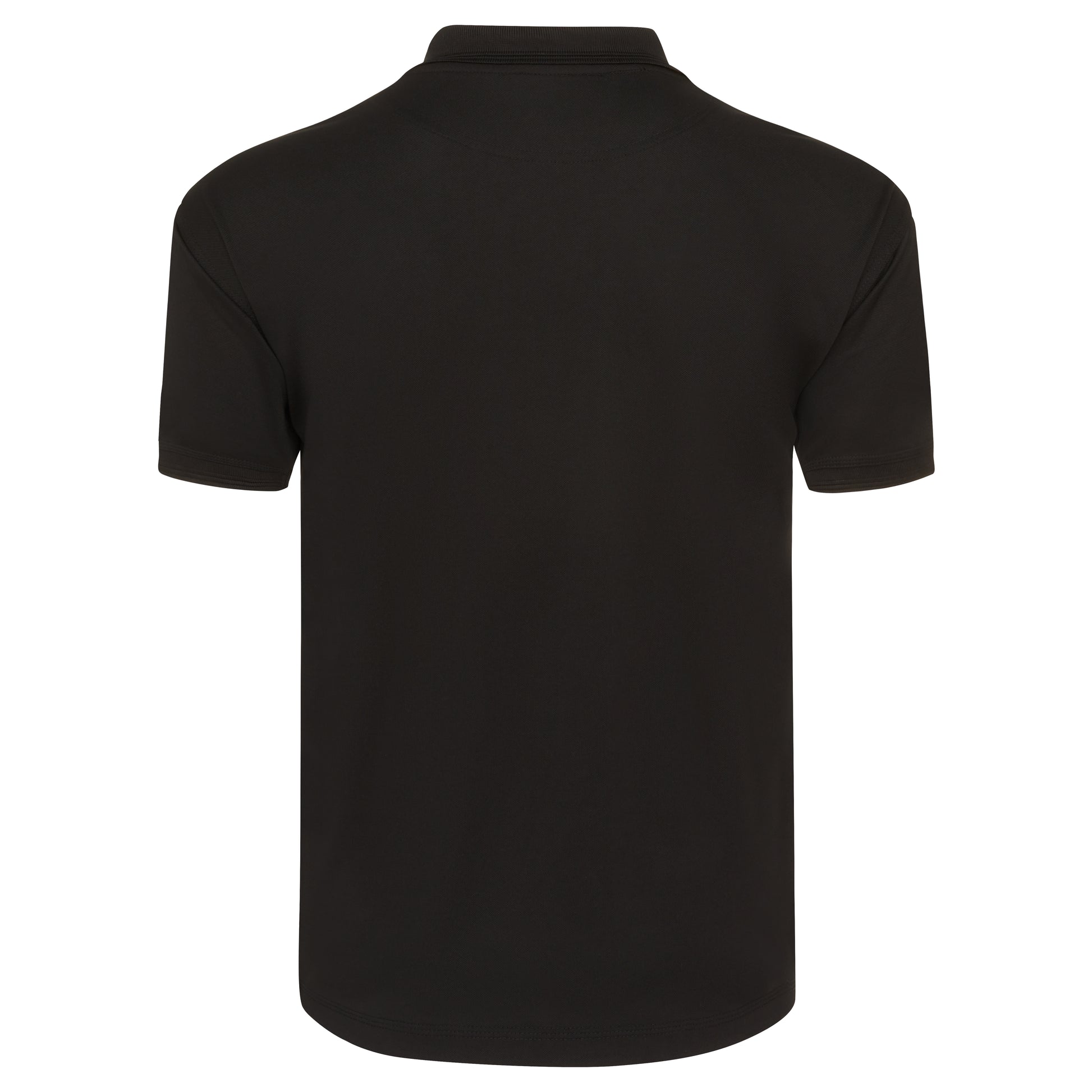 Oriole Wicking Poloshirt Black Back