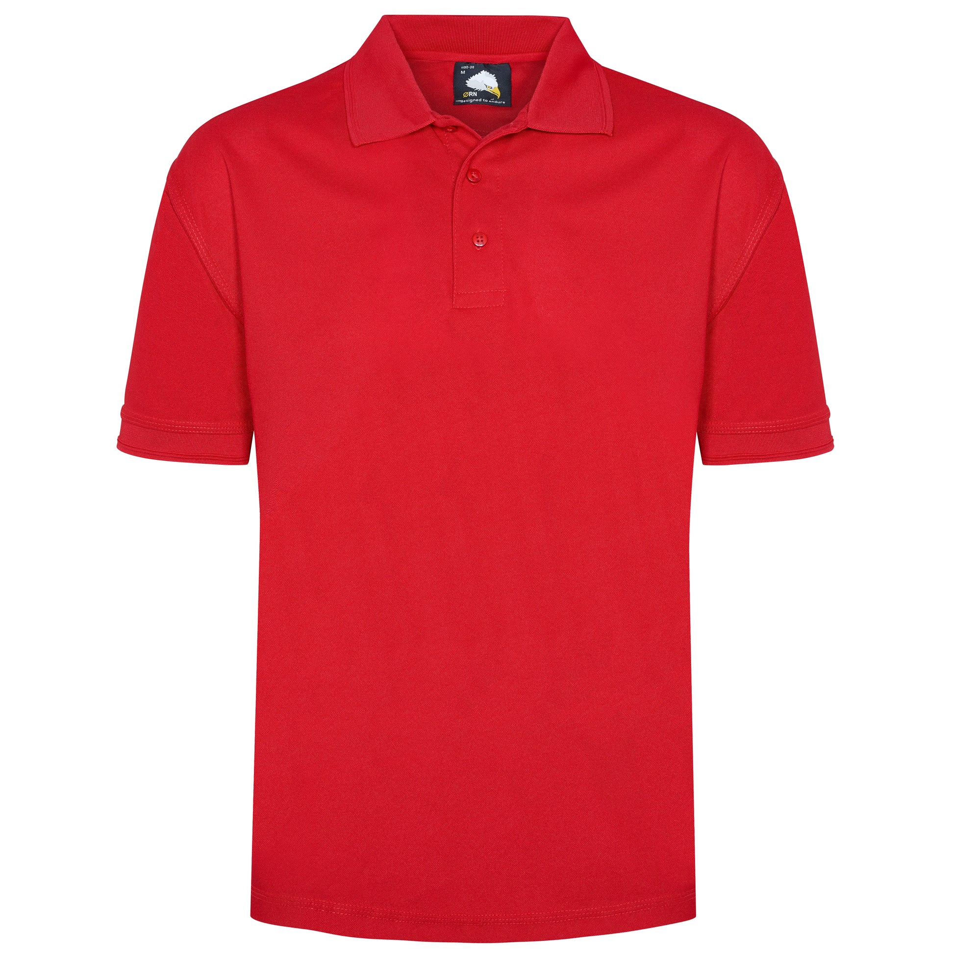 Oriole Wicking Poloshirt Red Front